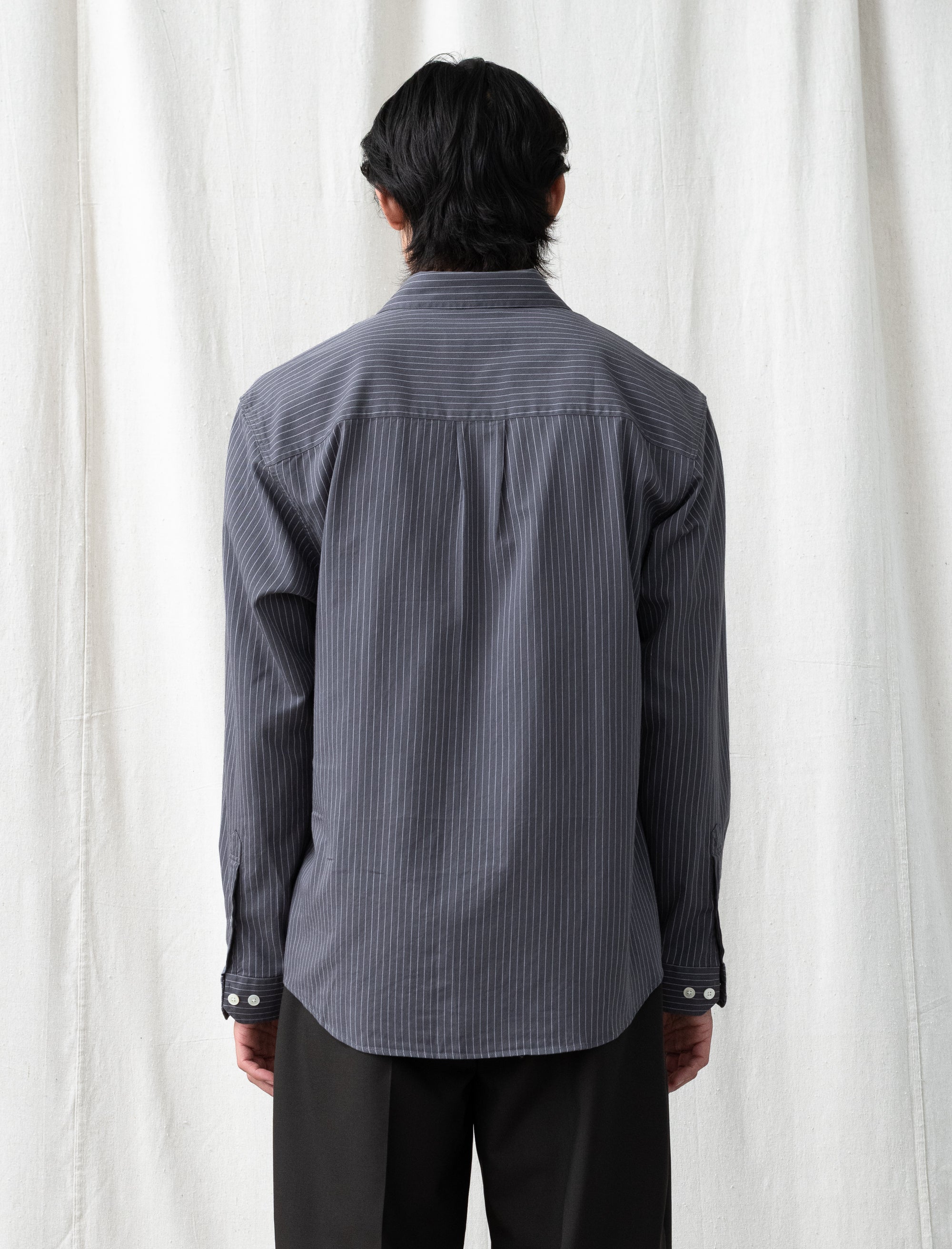 Distant Shirt (Blush Stripe)