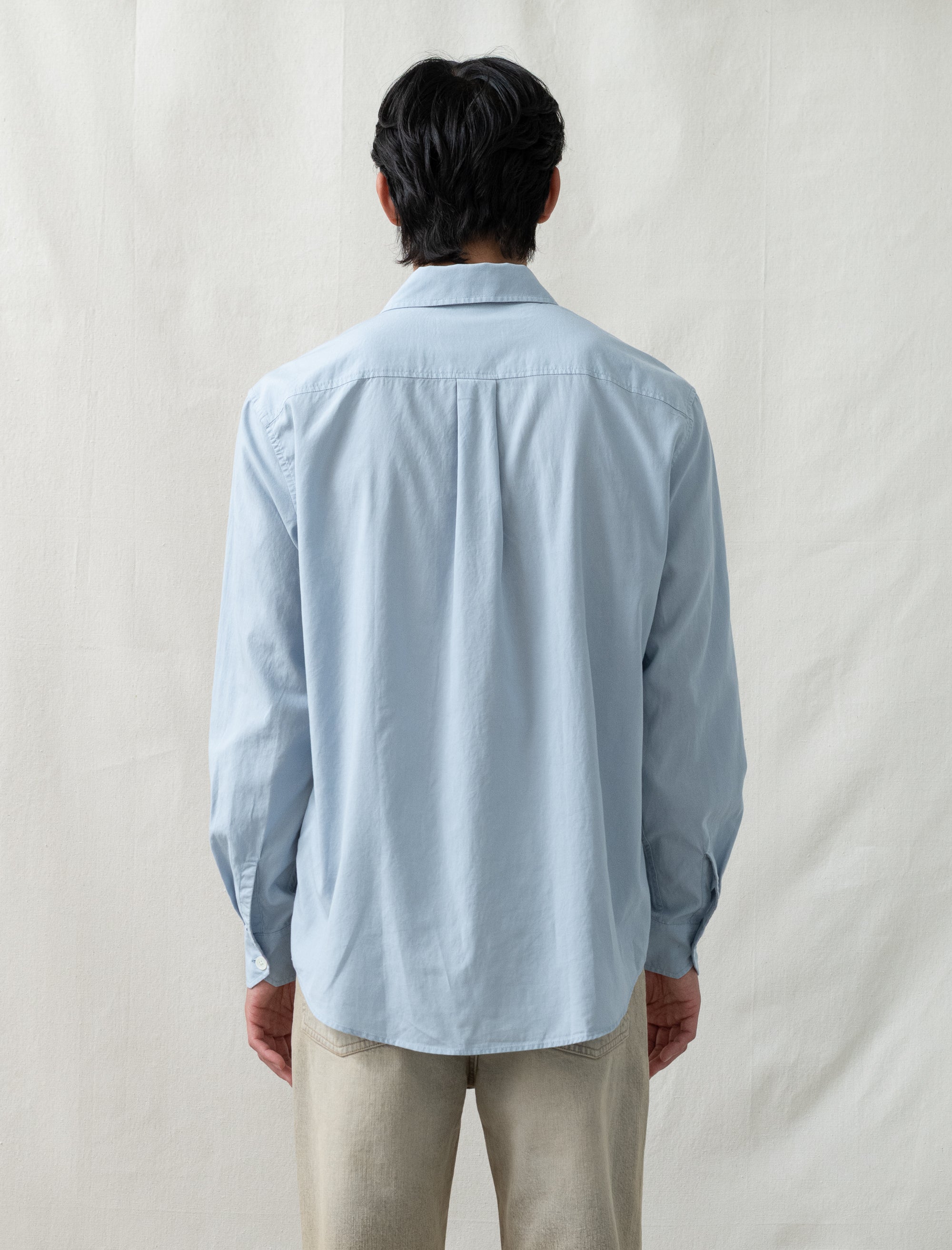 Our Legacy Beyond Shirt (Powder Blue Liquid Poplin) – Bows and Arrows
