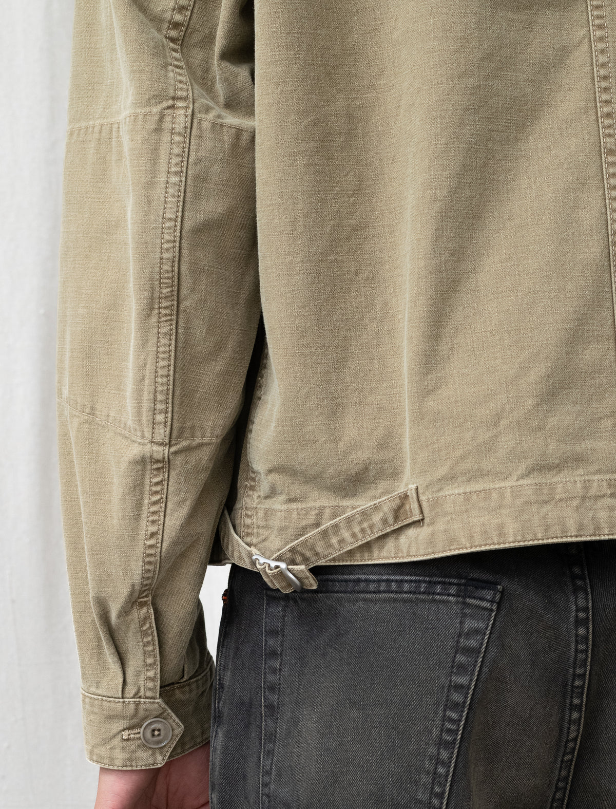 Machine Jacket (Pigment Khaki Knife Edge Twill)