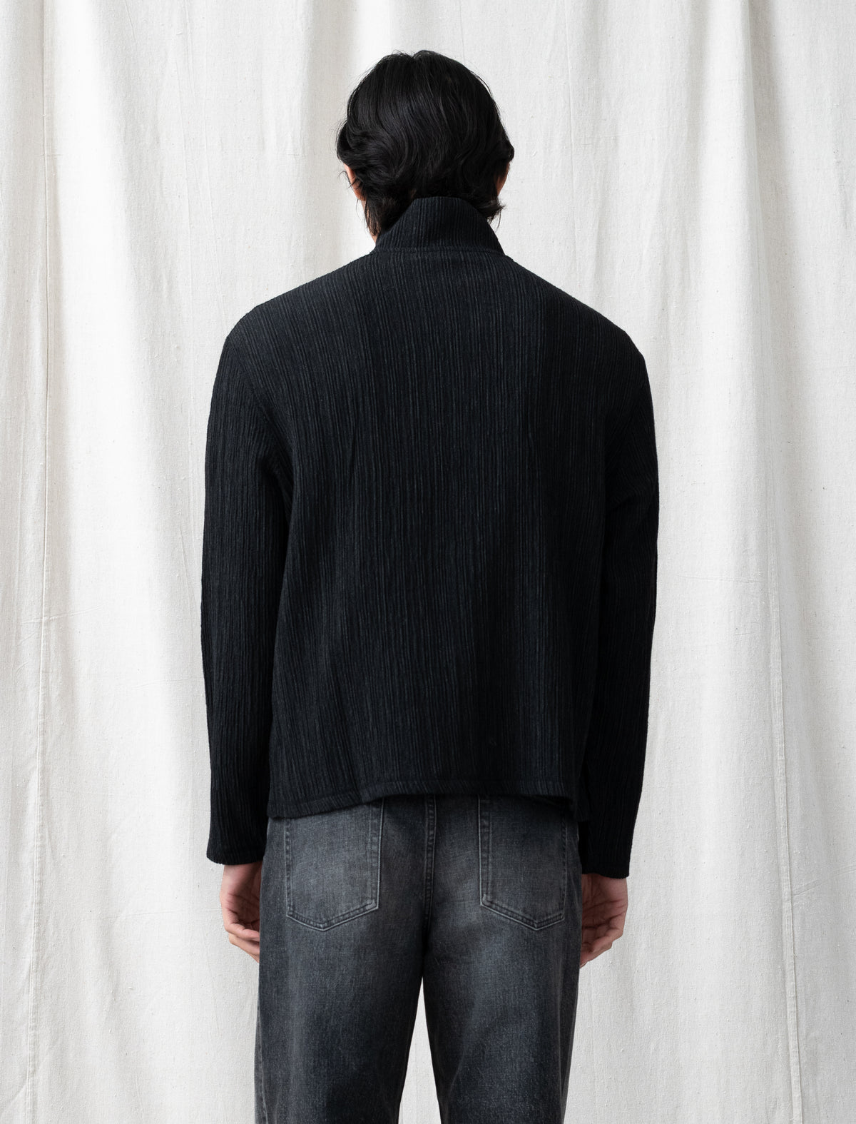 Shrunken Fullzip (Obsidian Depth Woolcose Ridge)