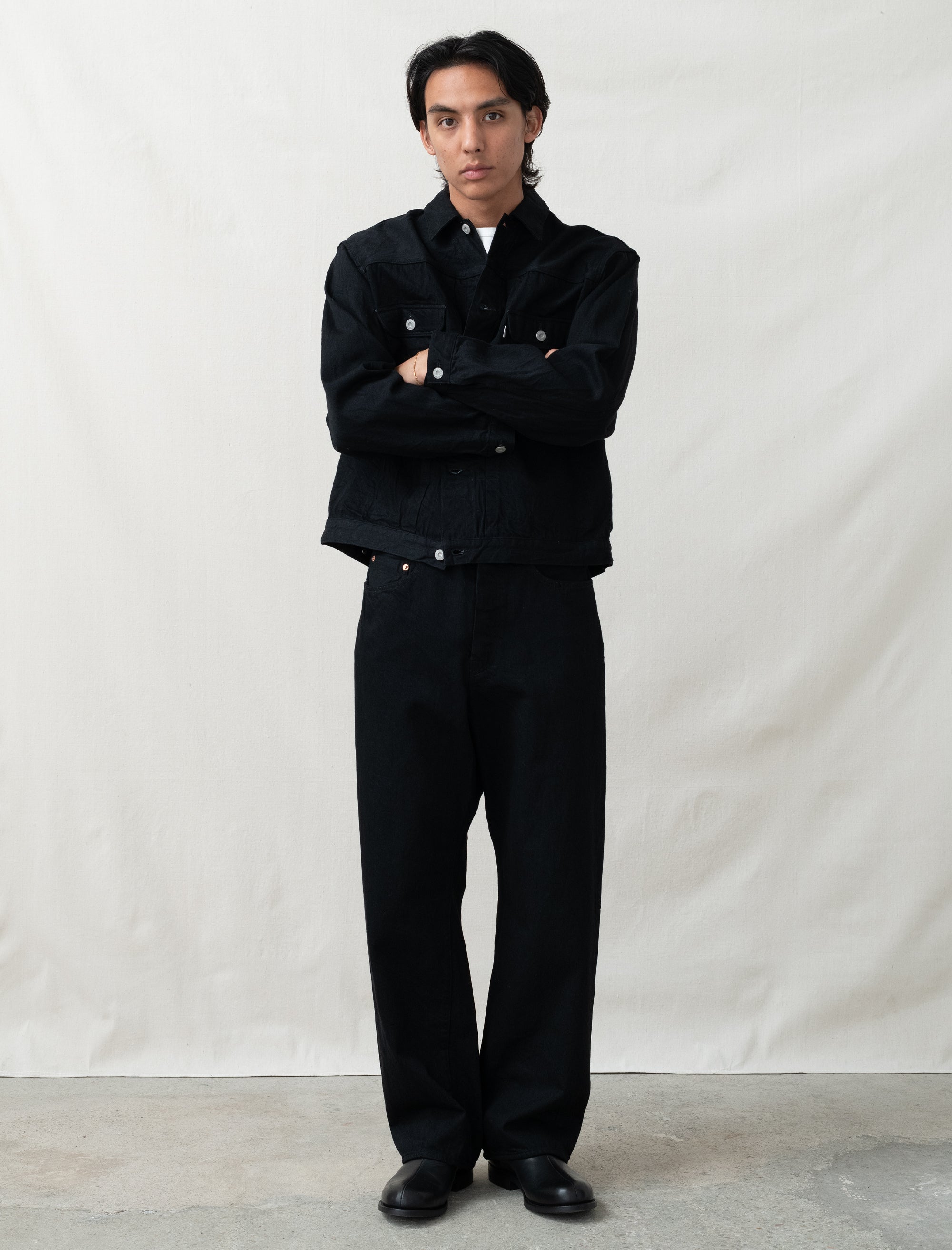 Phigvel Classic Wide Jeans black 