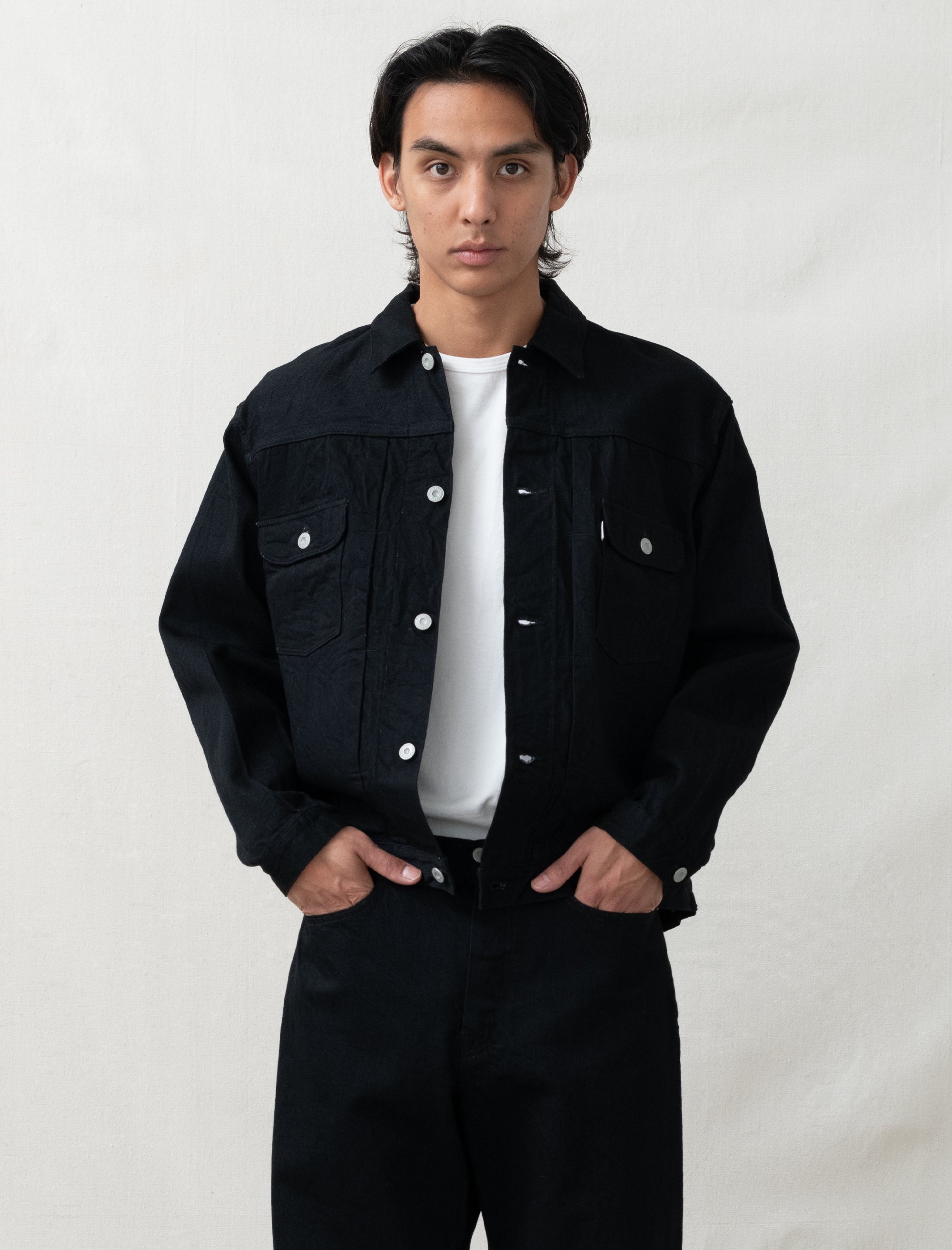 Phigvel Classic Jean Jacket black