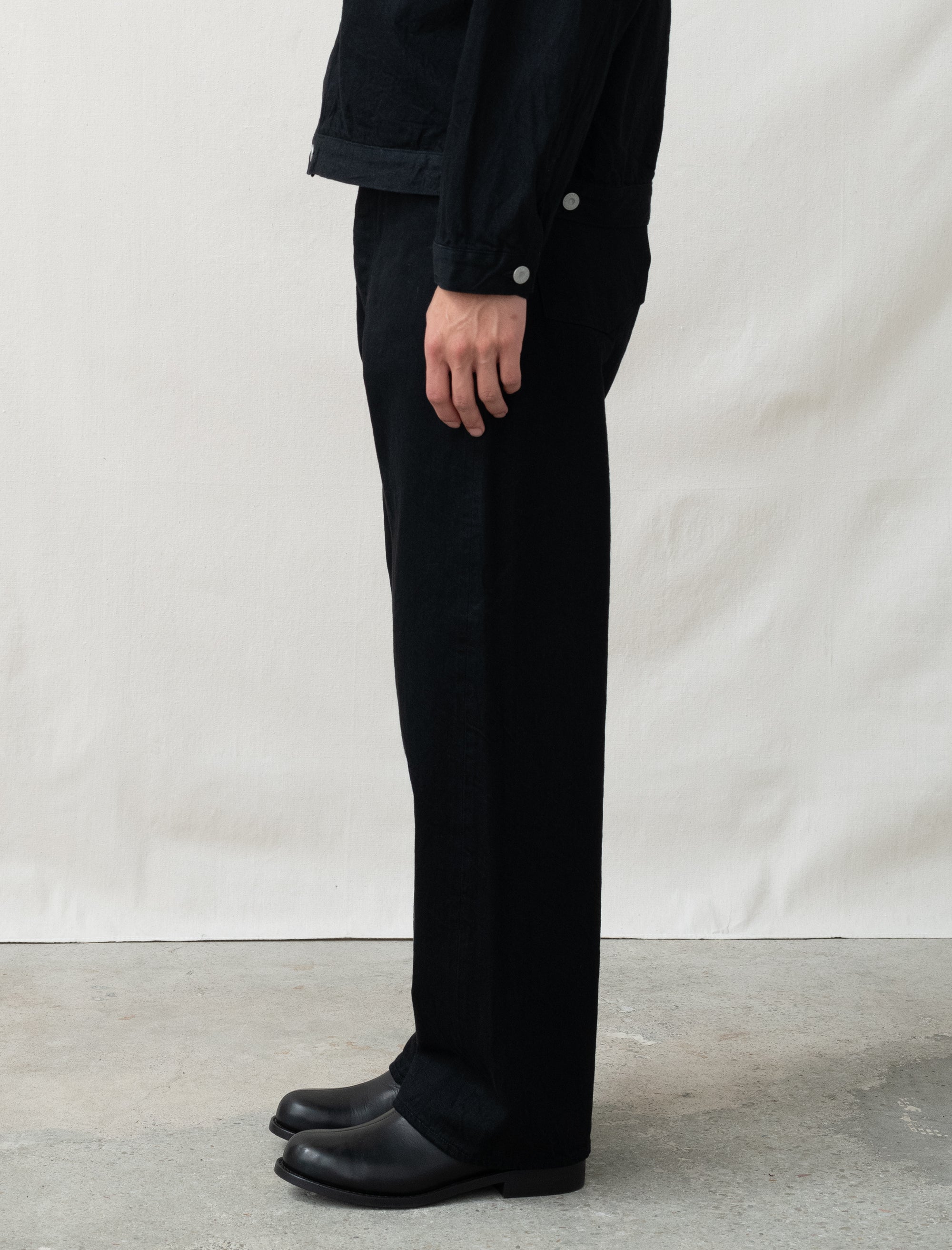 Phigvel Classic Wide Jeans black 