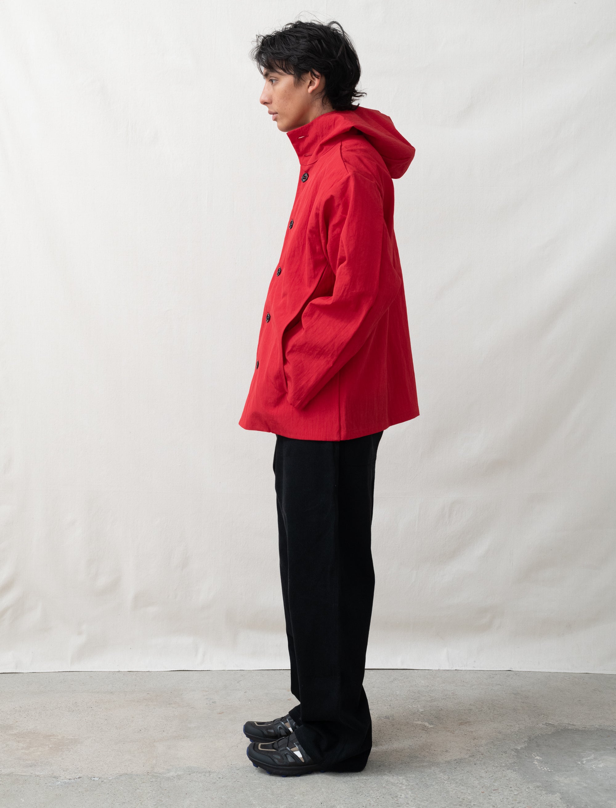 MAN-TLE R19Y3 Gill Jacket (Red Waratah Nylon) – Bows and Arrows