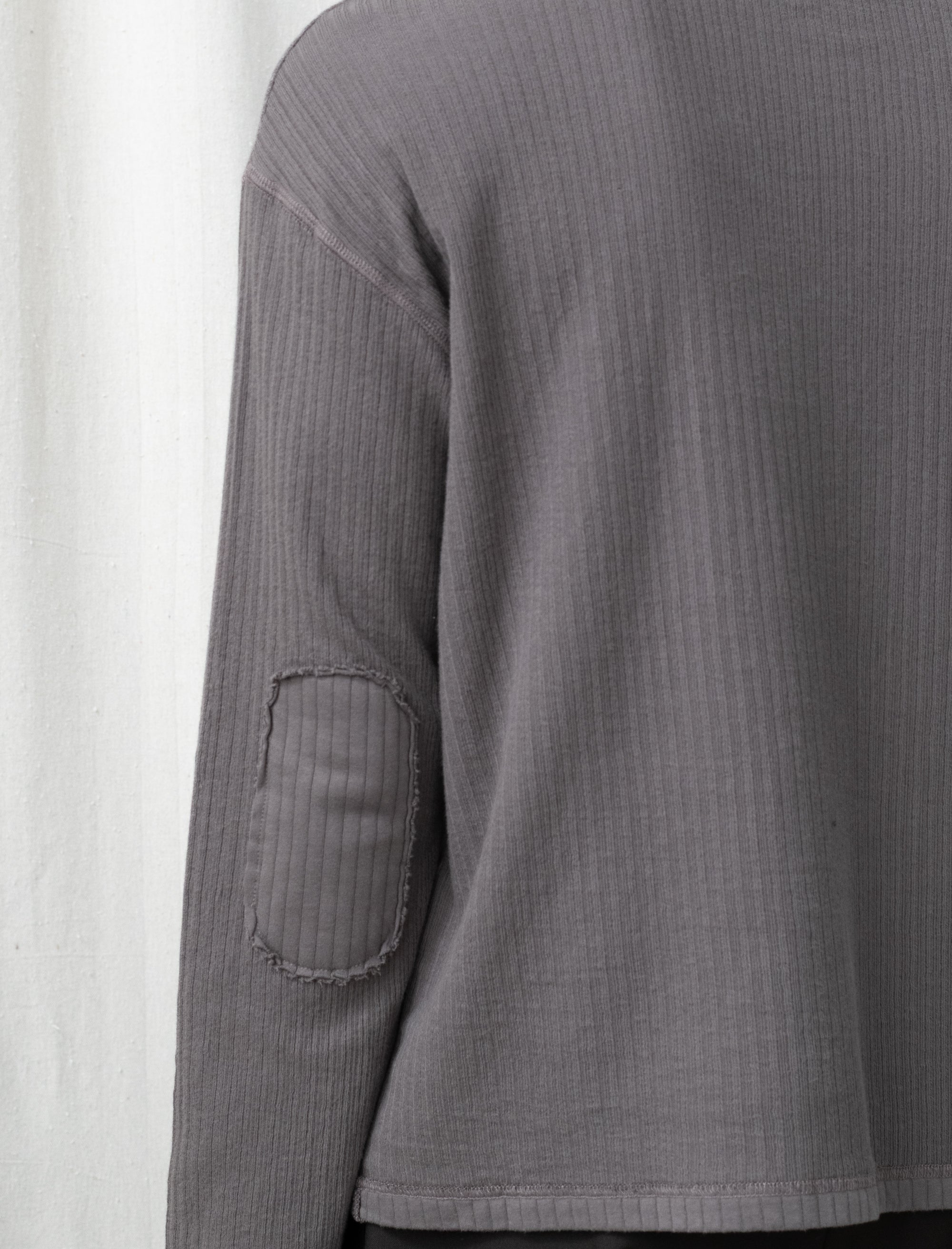 Reverse Rib Sweater (Murkey Grey)