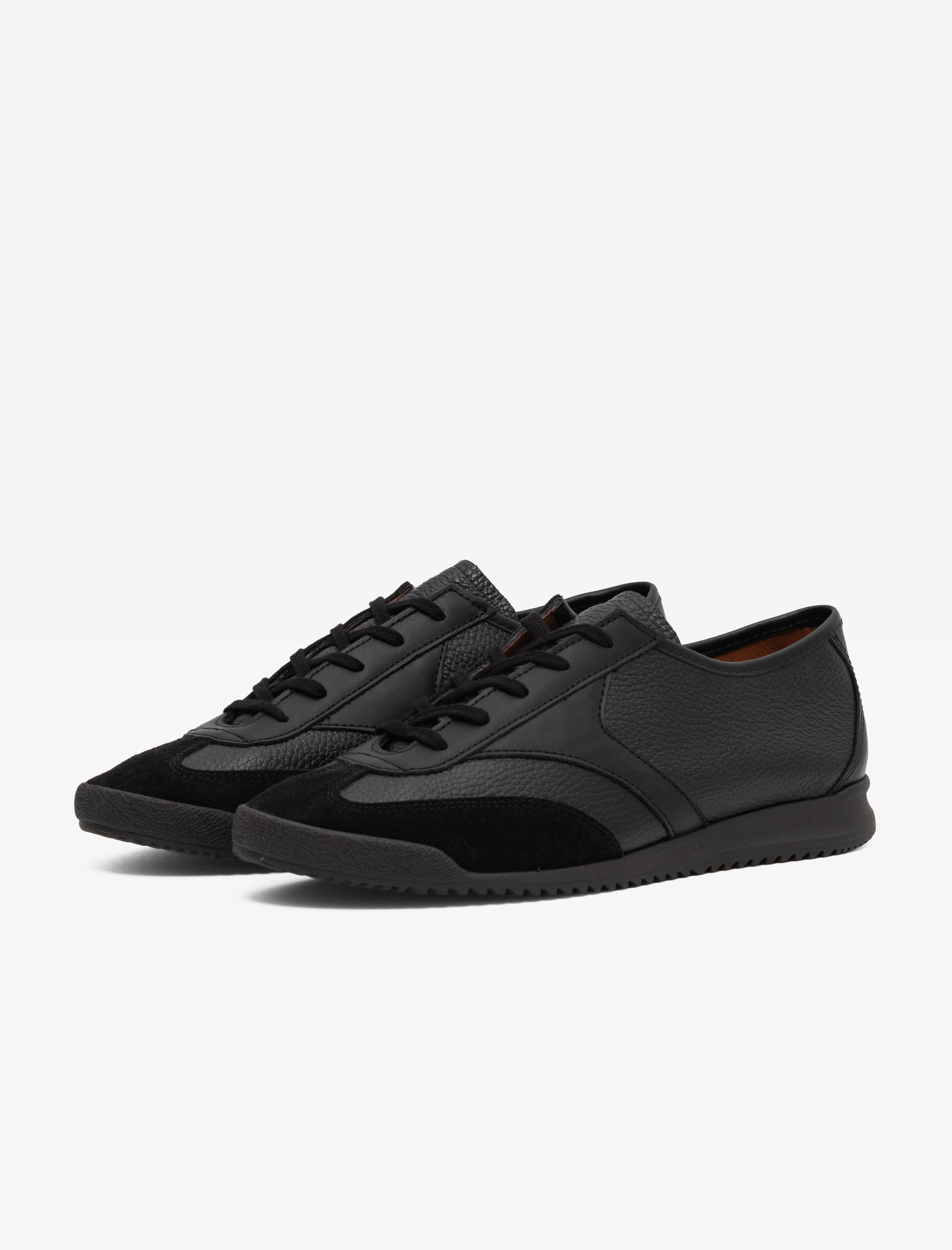 German Military Trainer (Black/Dark Brown)
