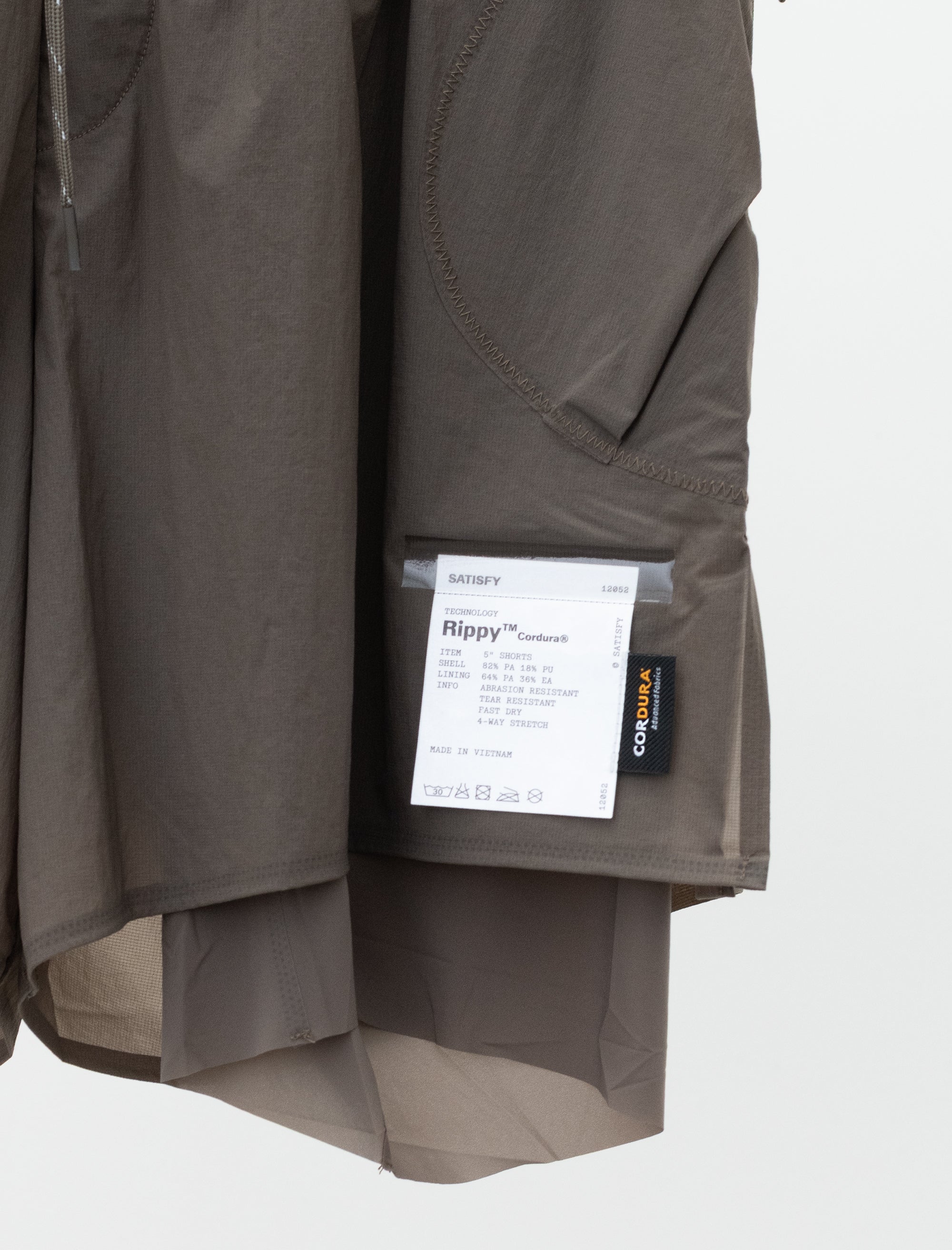 Rippy Cordura 5" Trail Shorts (Morel)