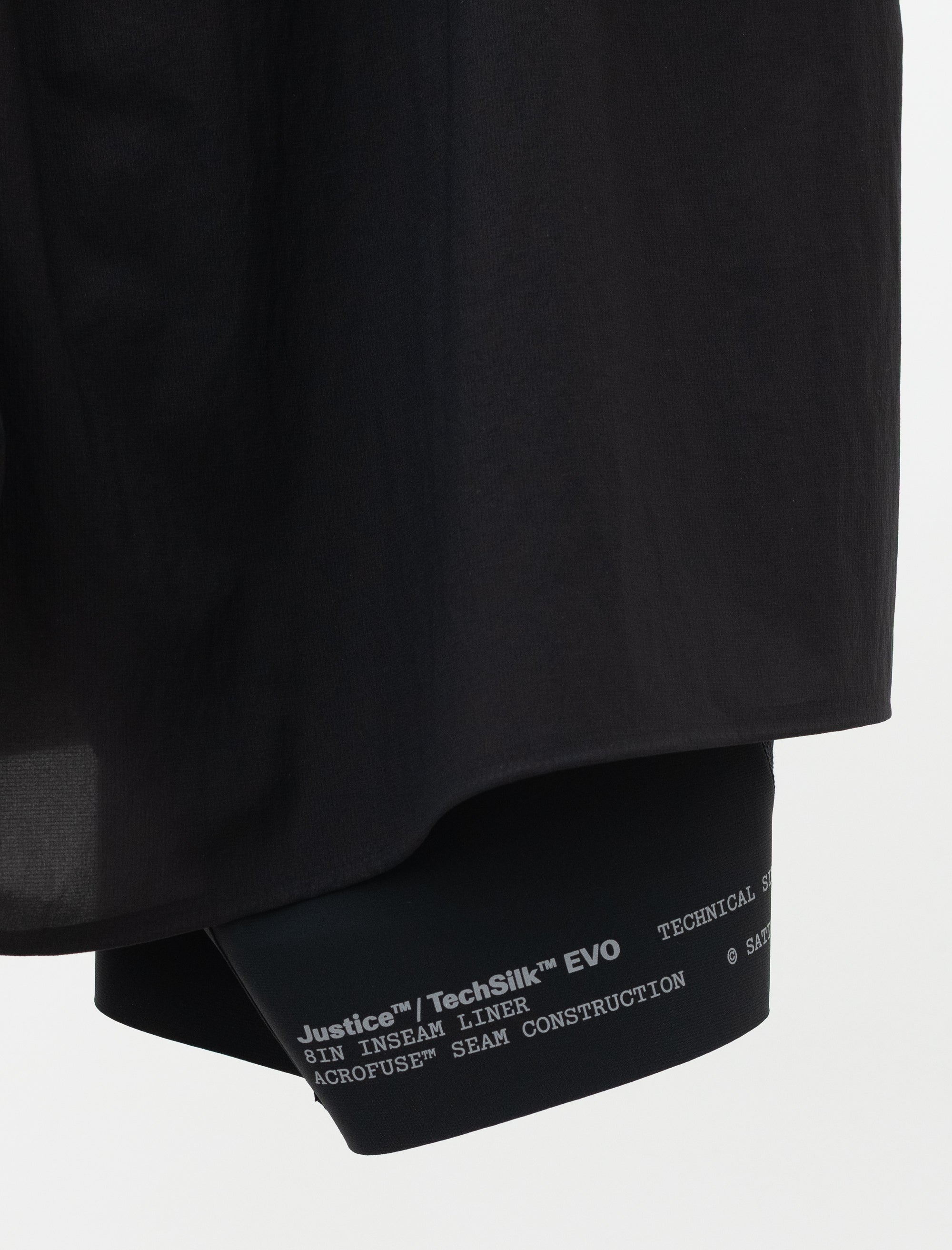 Rippy Cordura 8" Trail Shorts (Black)