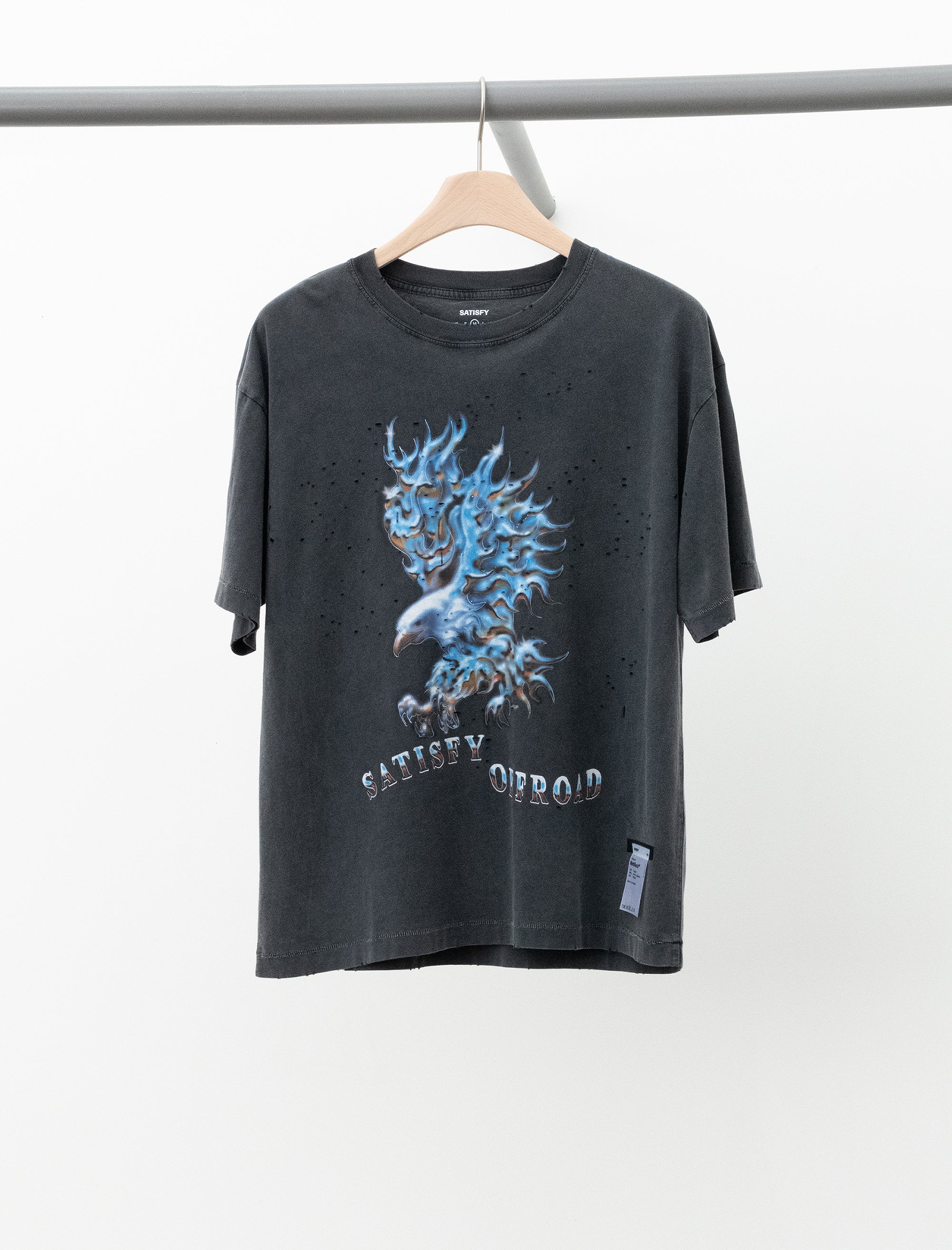 MothTech T-Shirt (Aged Black)