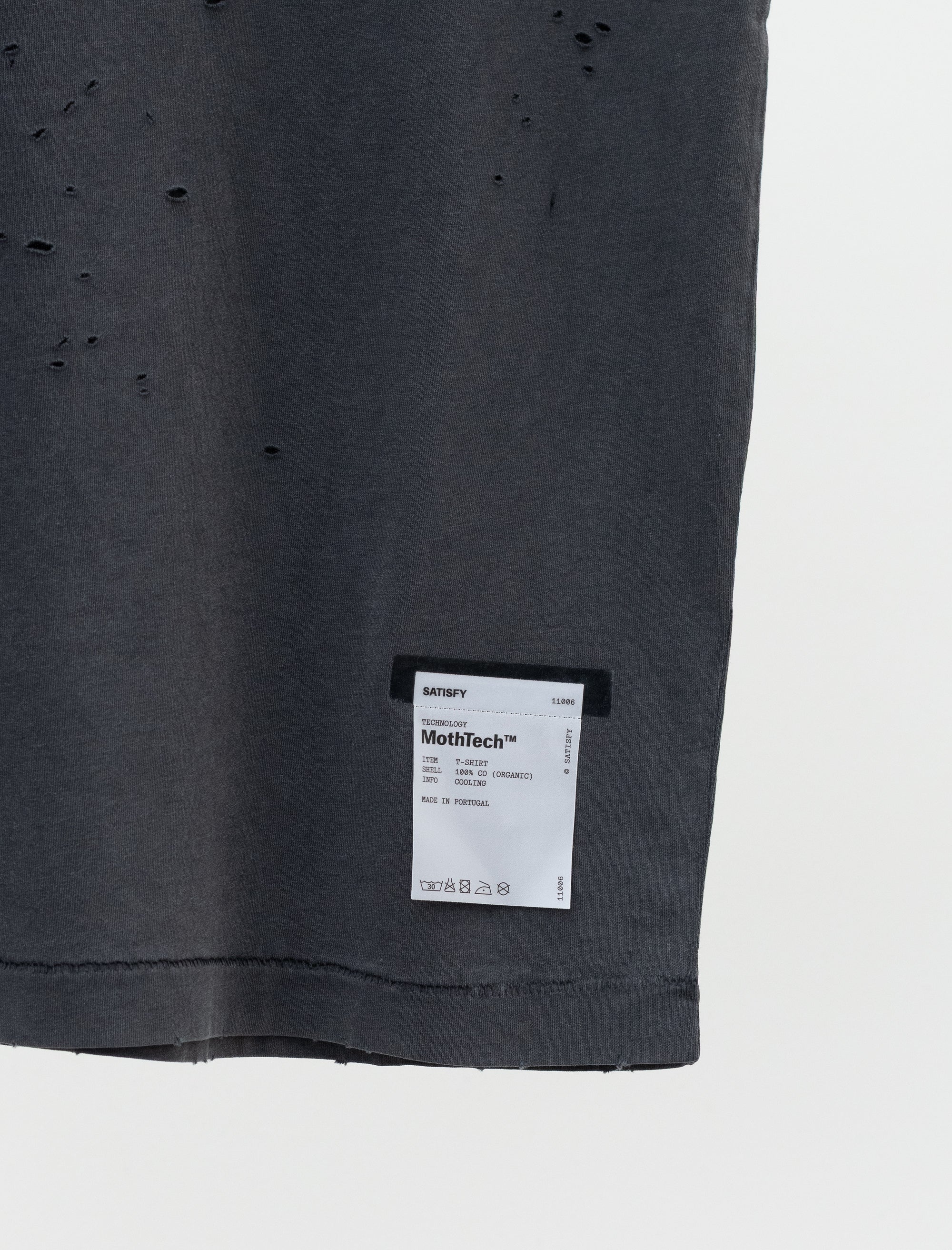 MothTech T-Shirt (Washed Black)