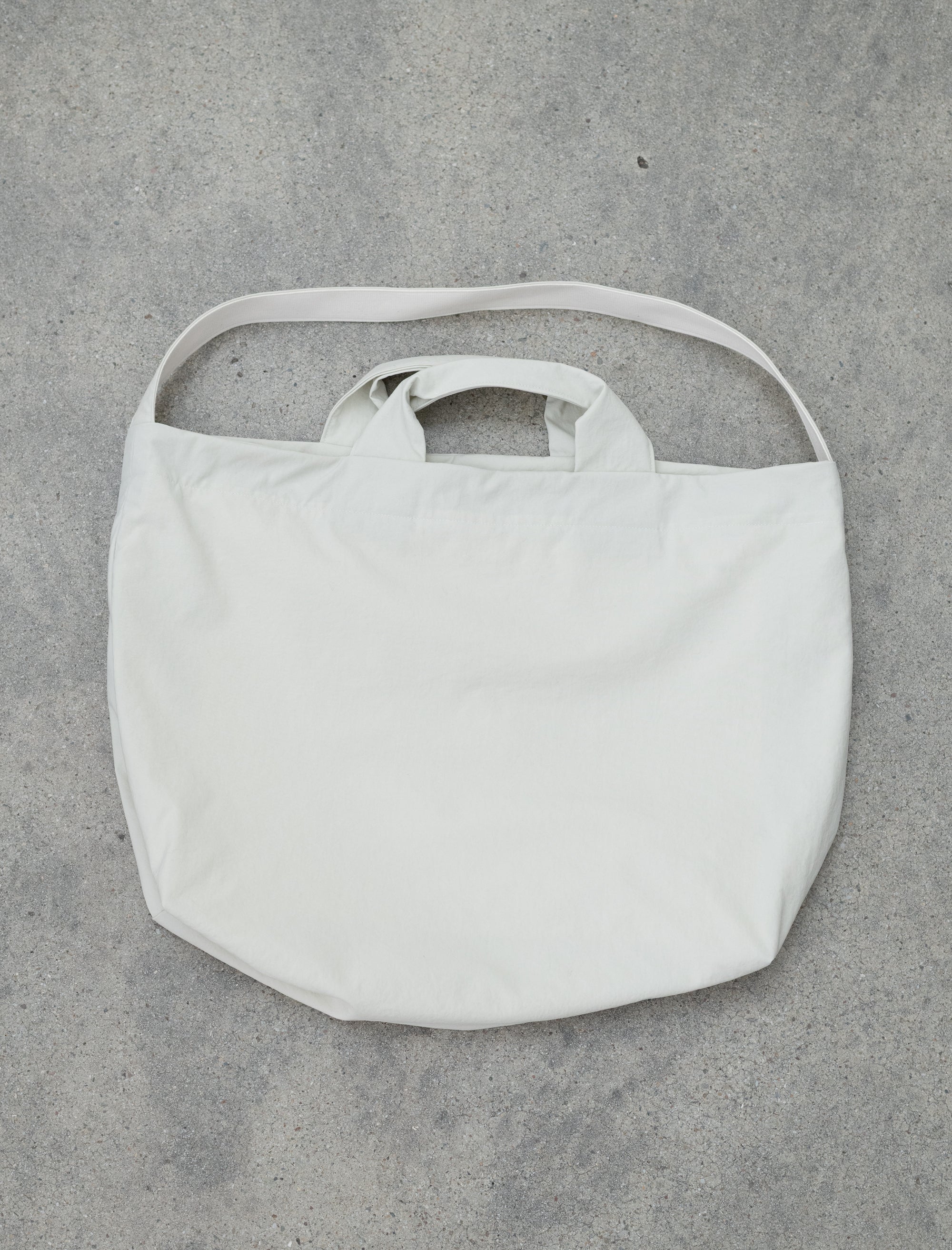 Nylon Two-Way Bag (Ecru)