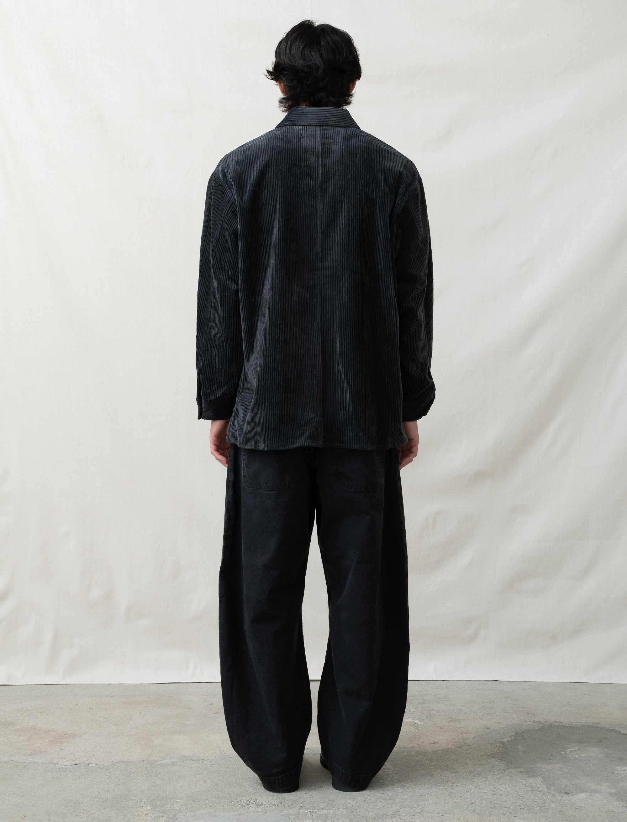 Still by Hand cord shirt jacket 