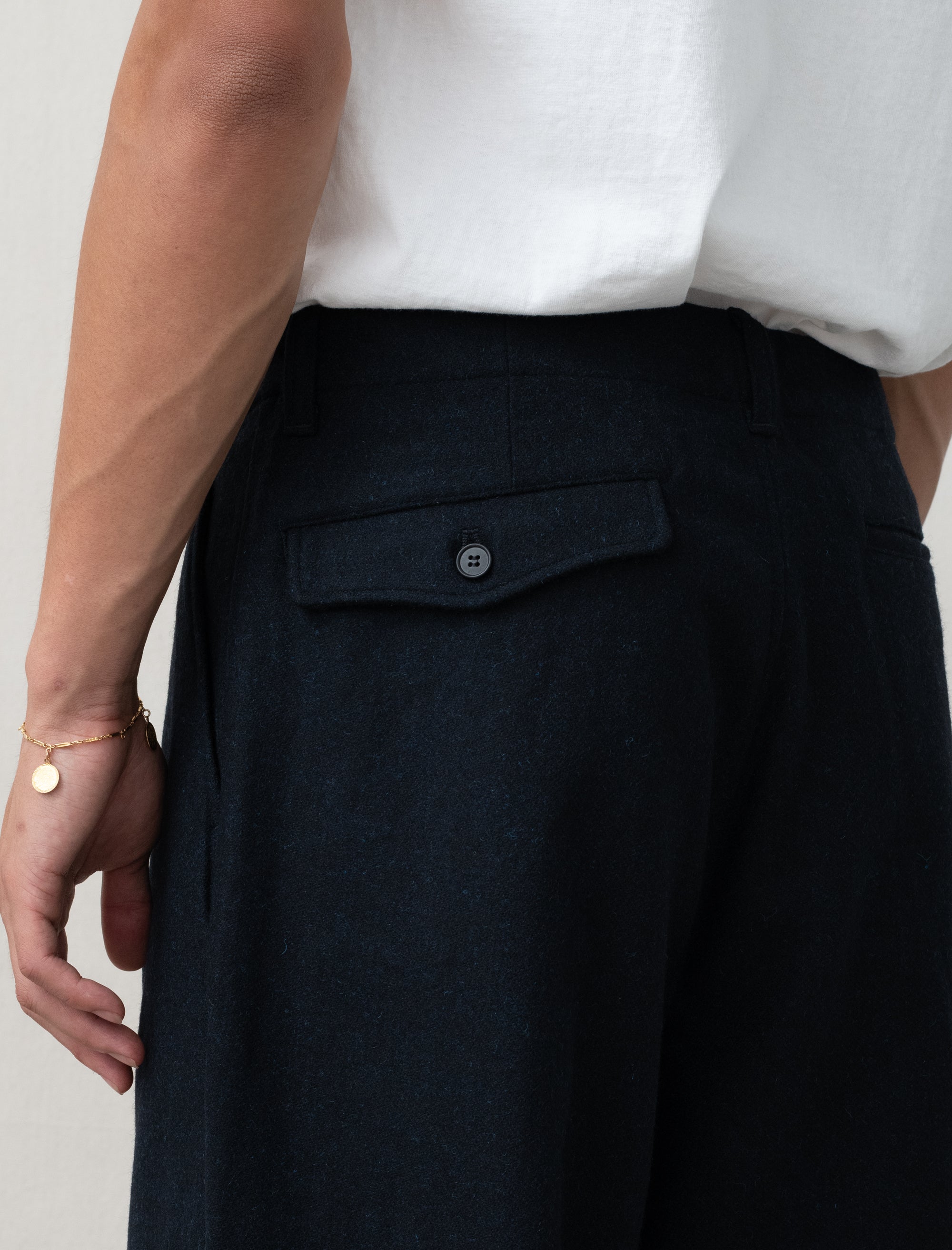 Stilly by Hand Wide Pant Navy