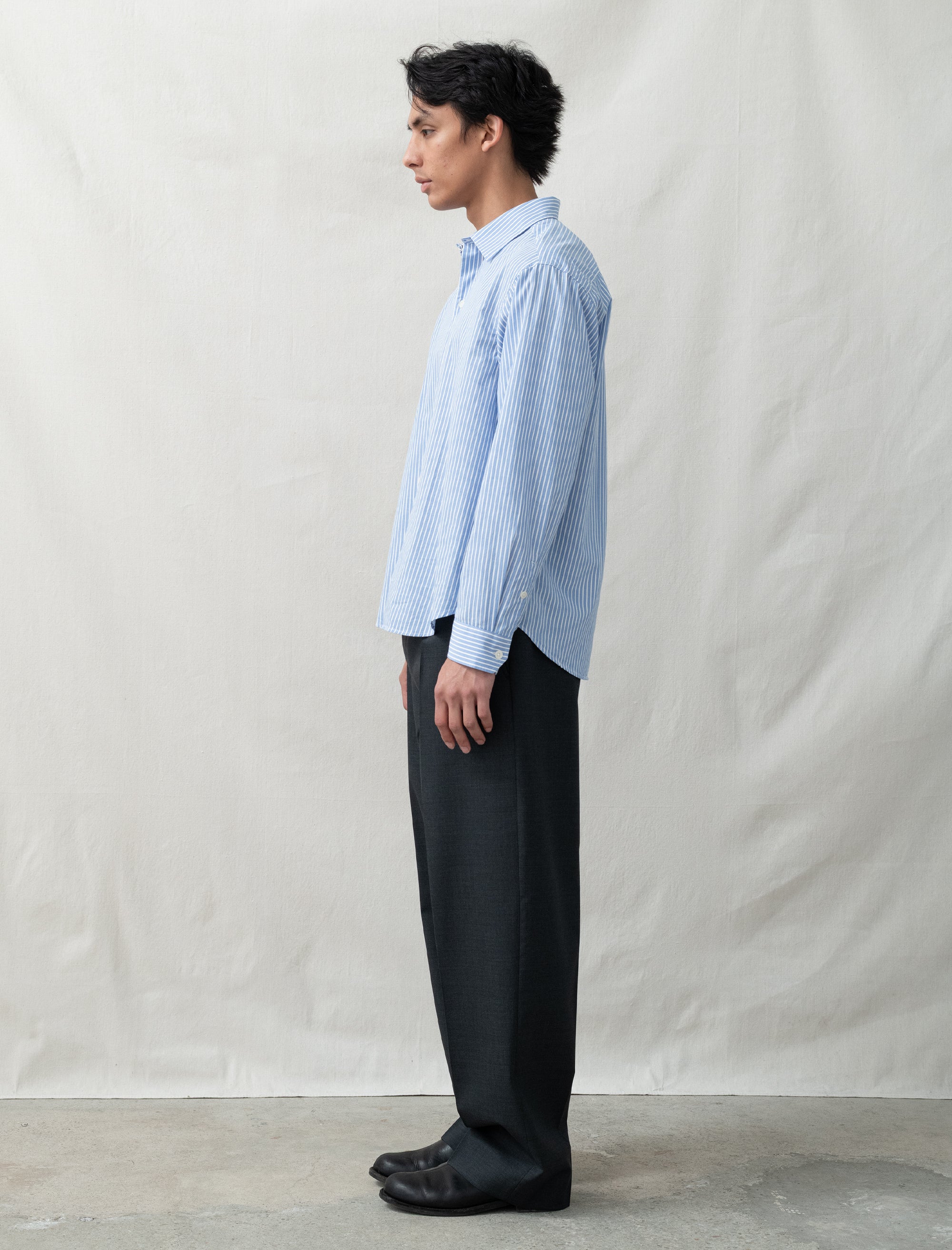 Service Trousers (Dark Grey Tropical Wool)