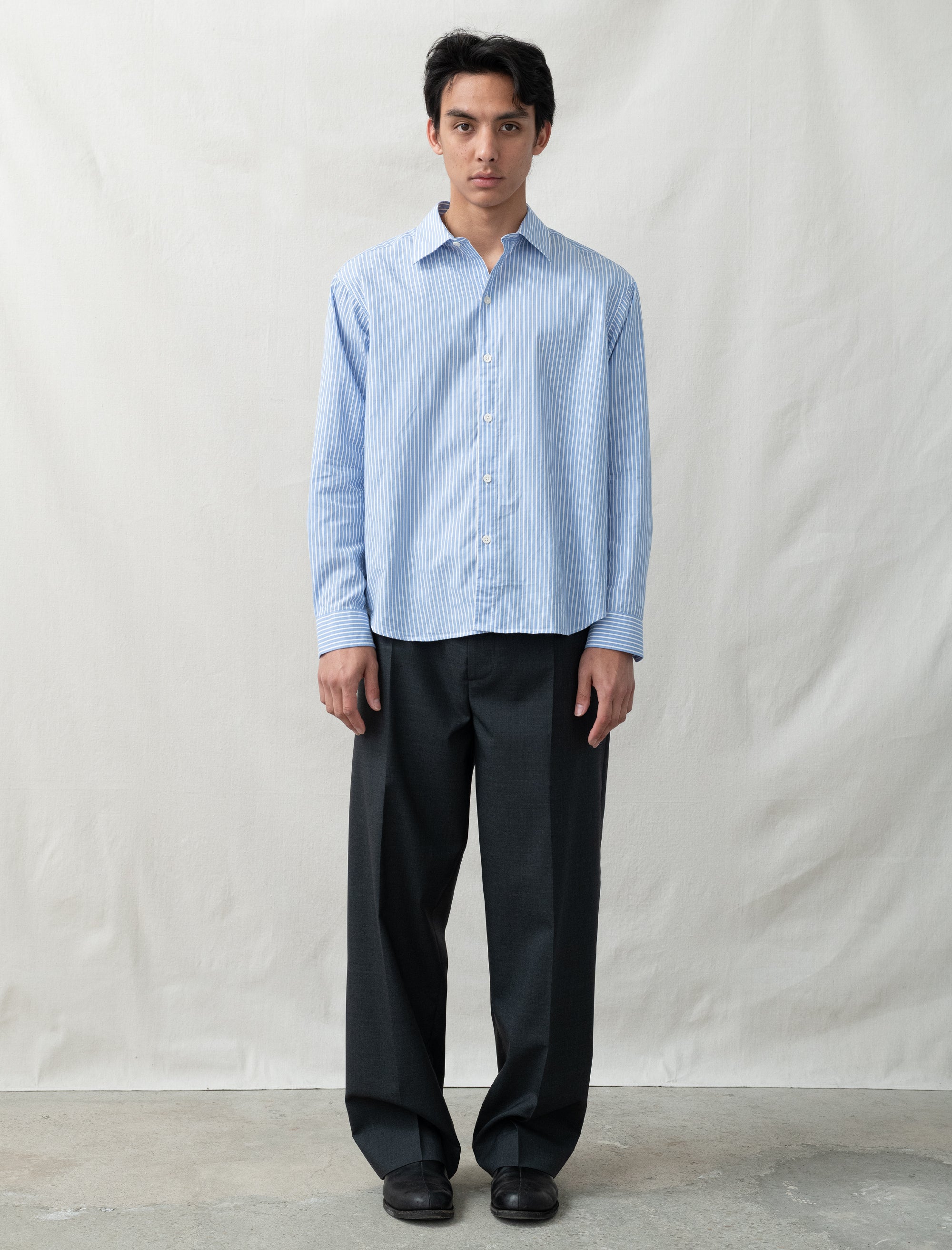 Service Trousers (Dark Grey Tropical Wool)