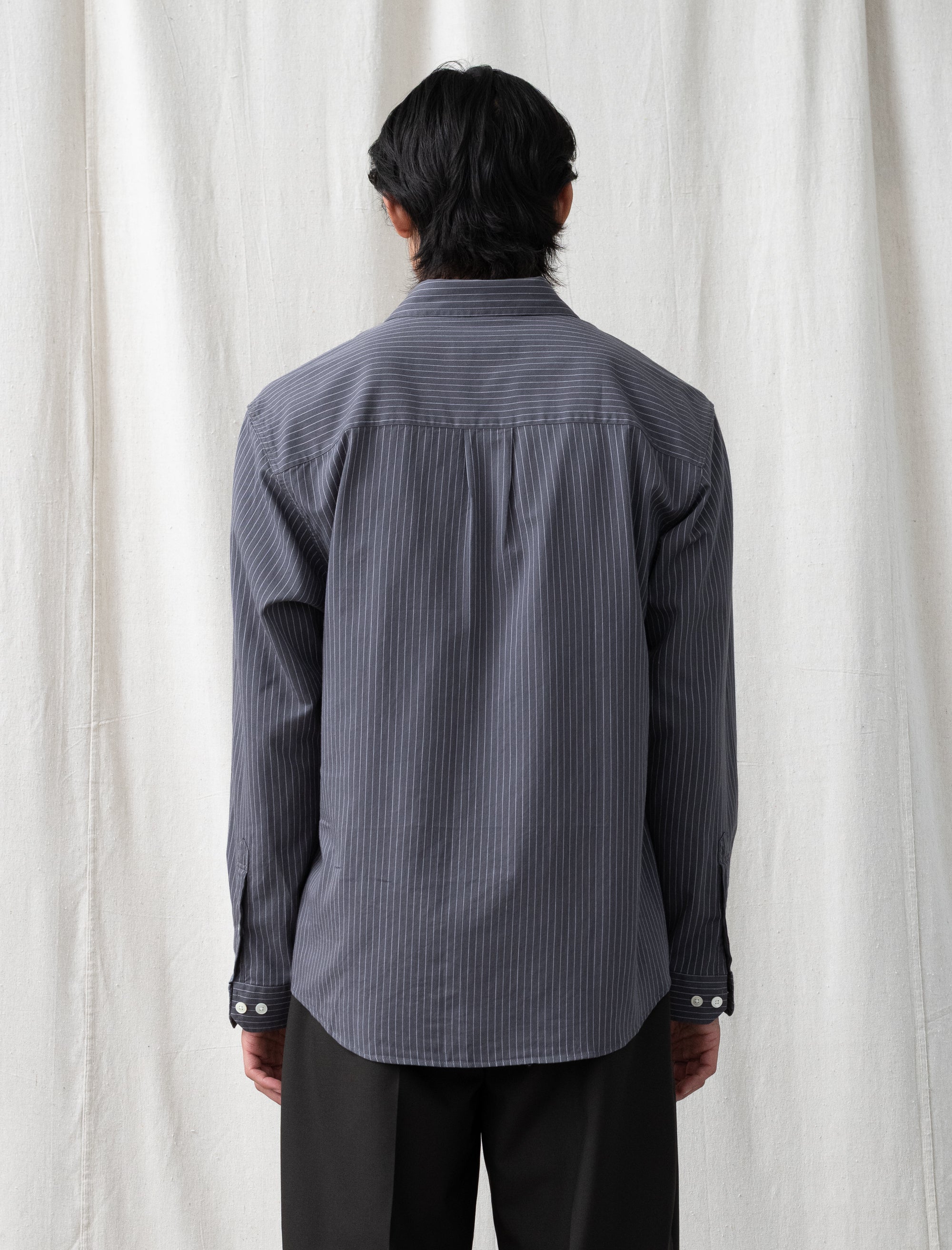 Distant Shirt (Blush Stripe)