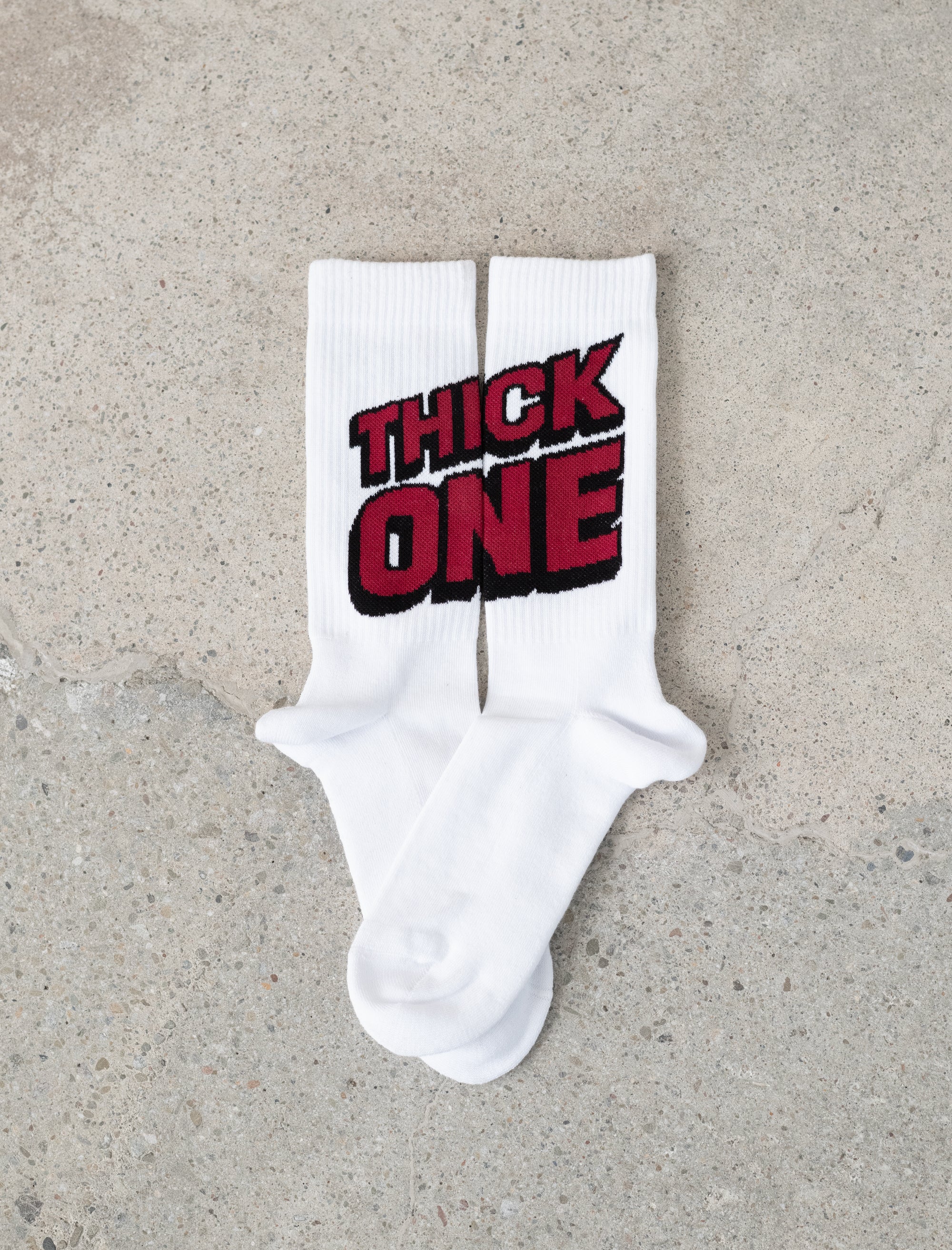 Thick One Socks (White)
