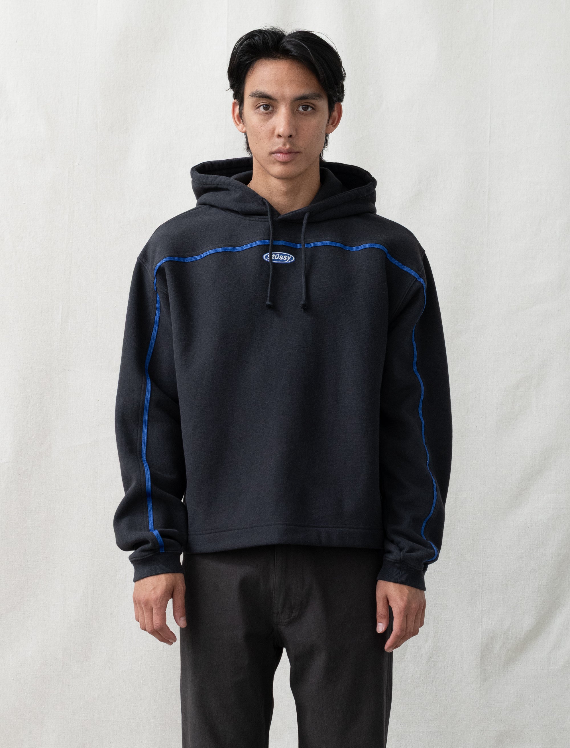 Oval Pullover Hood (Black)