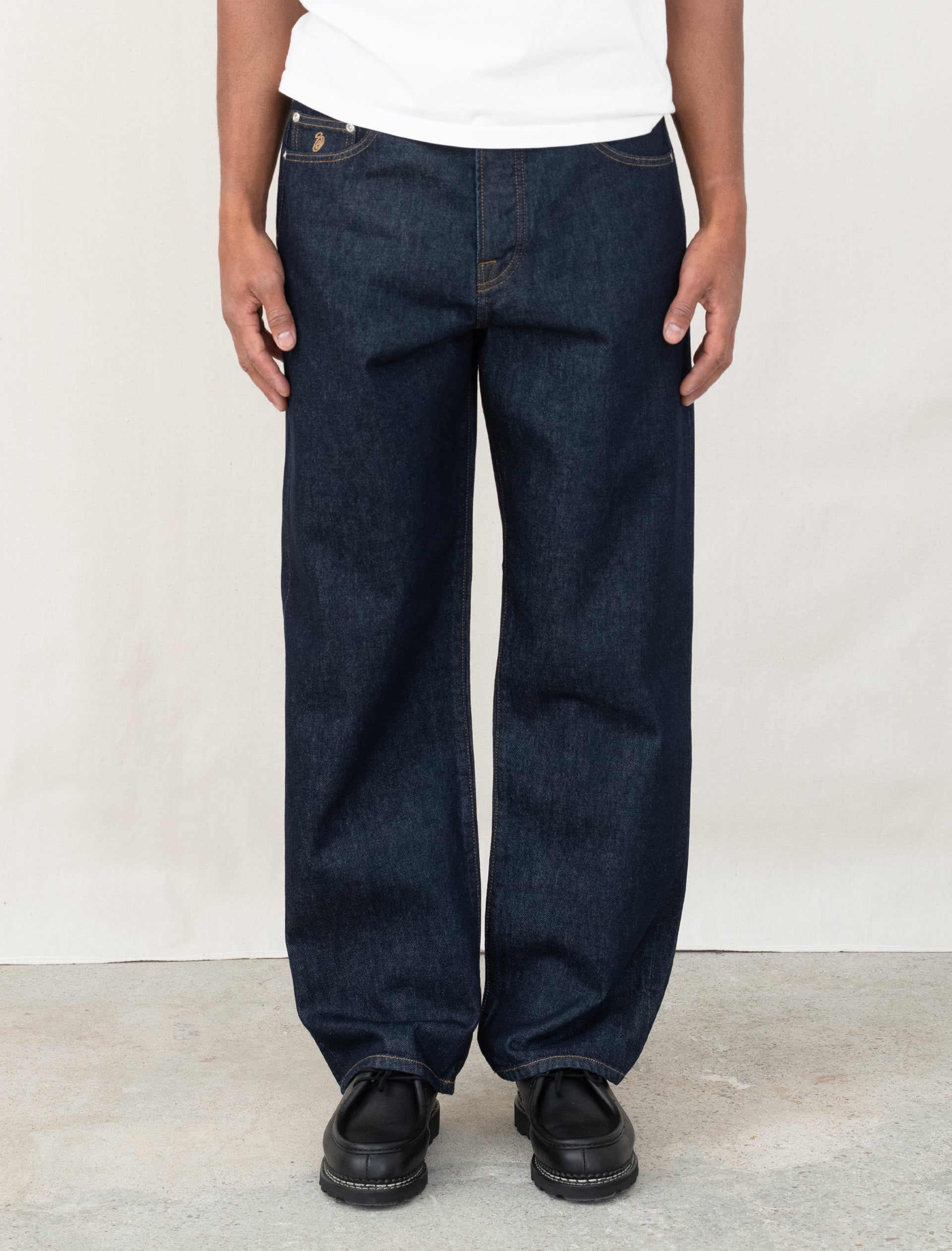 Stüssy Big Ol Jean Denim (Rinsed Indigo) – Bows and Arrows