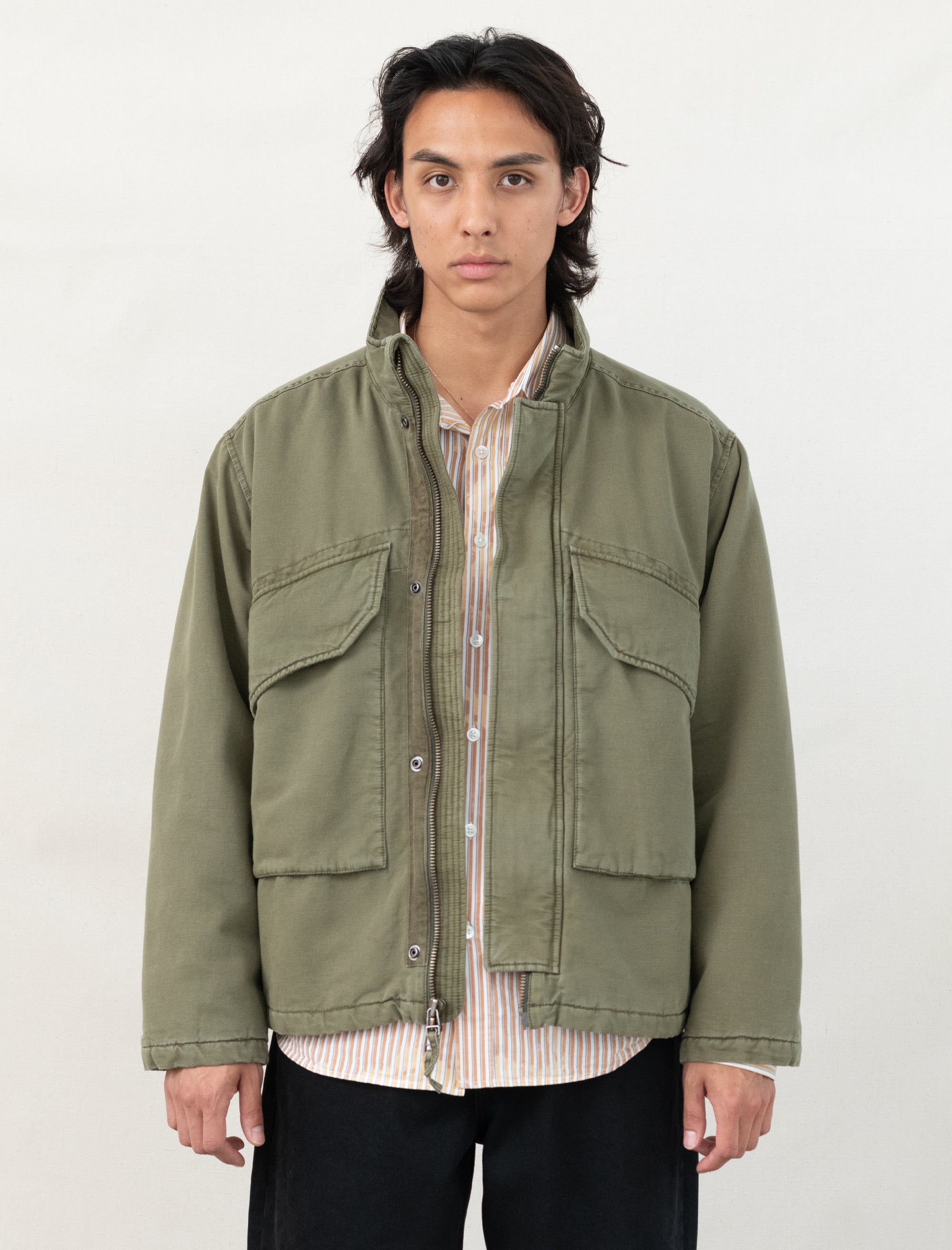 Stussy Insulated Field Jacket Olive