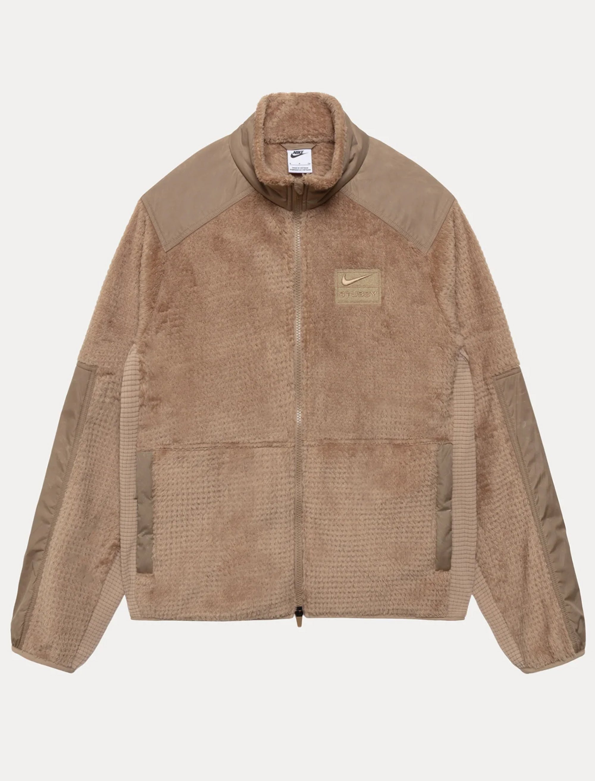  - Stüssy High-Loft Jacket (Pinenut) - Bows and Arrows