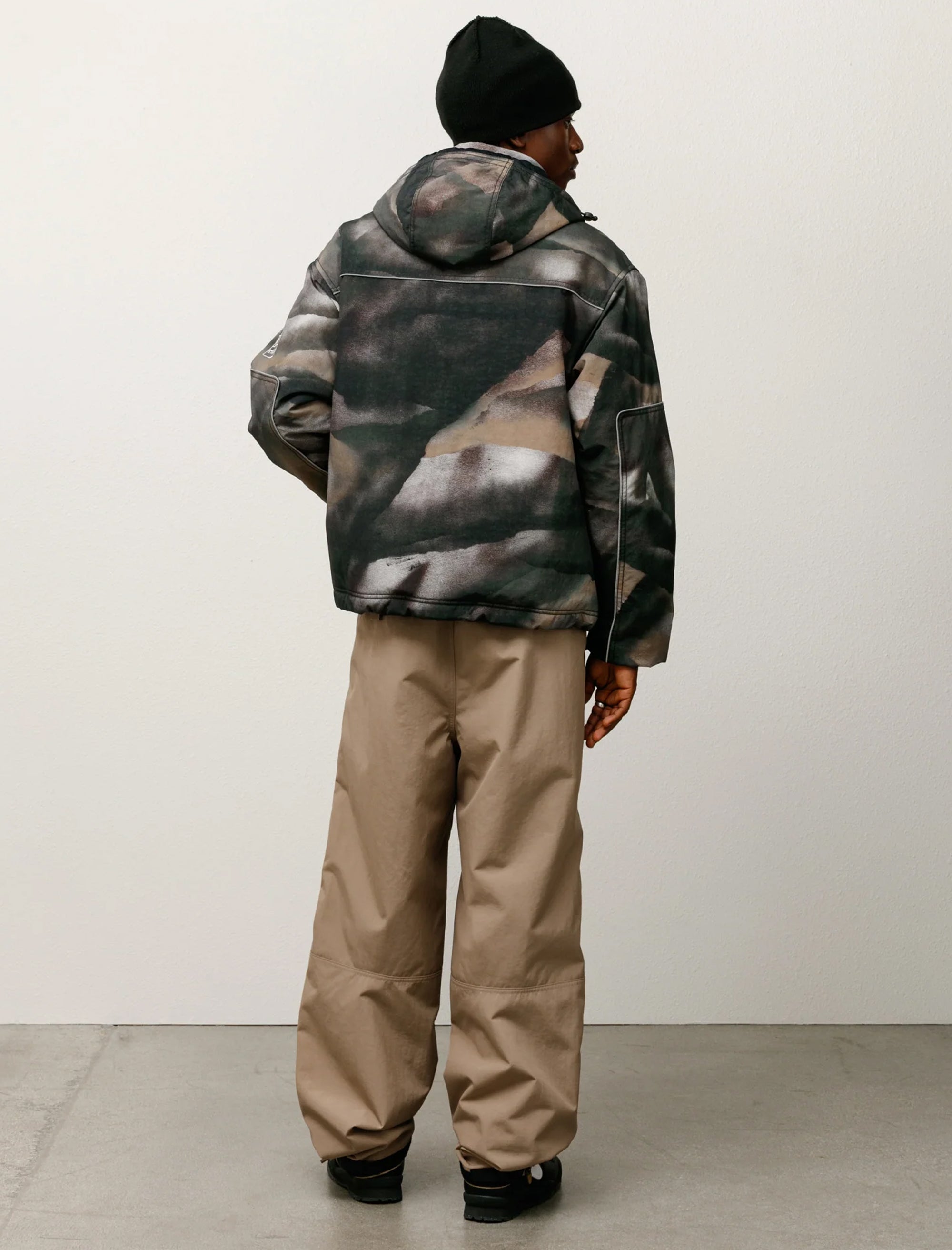  - Stüssy Hooded Utility Jacket (Multi-Color) - Bows and Arrows