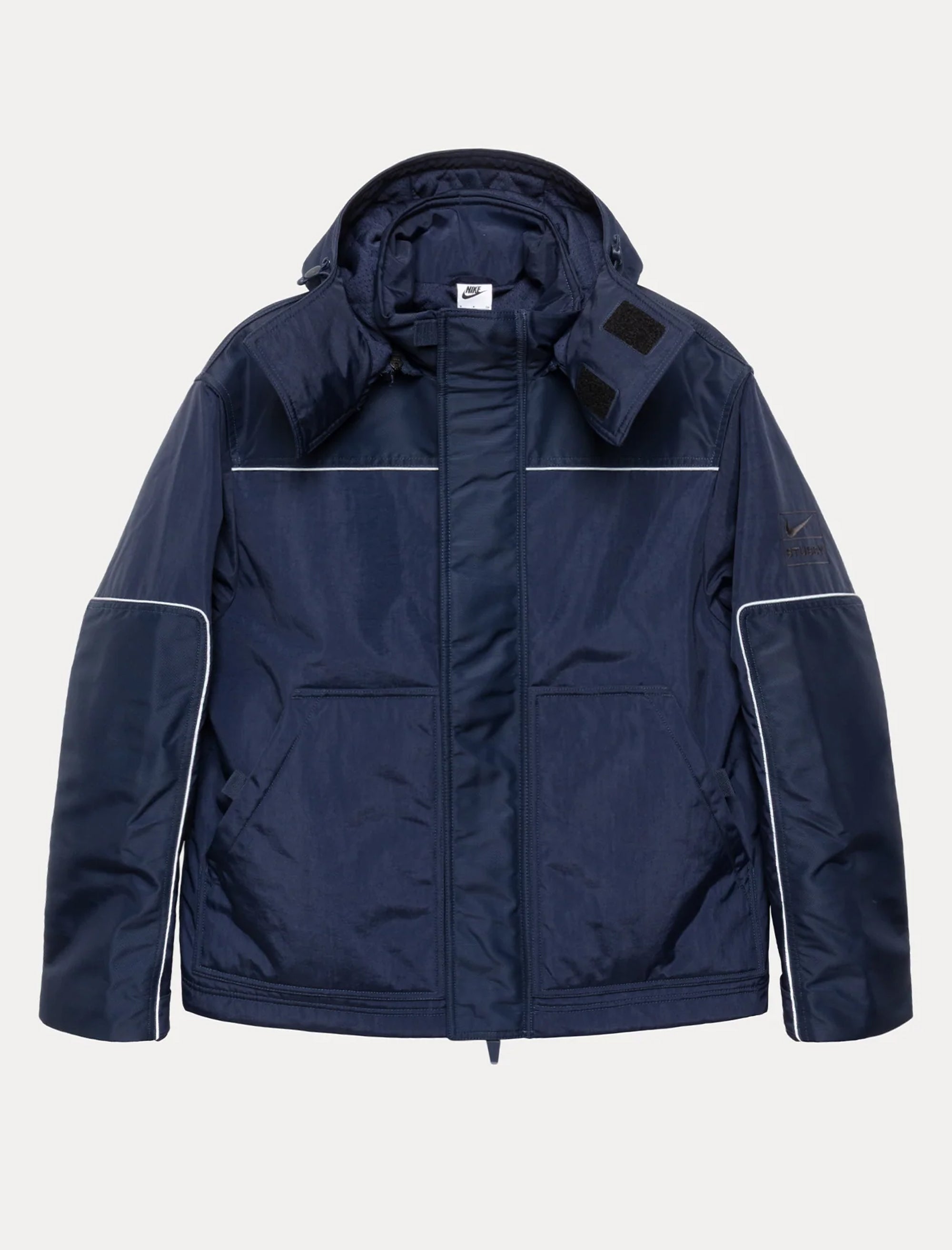 Nike Stüssy Hooded Utility Jacket (Obsidian) – Bows and Arrows