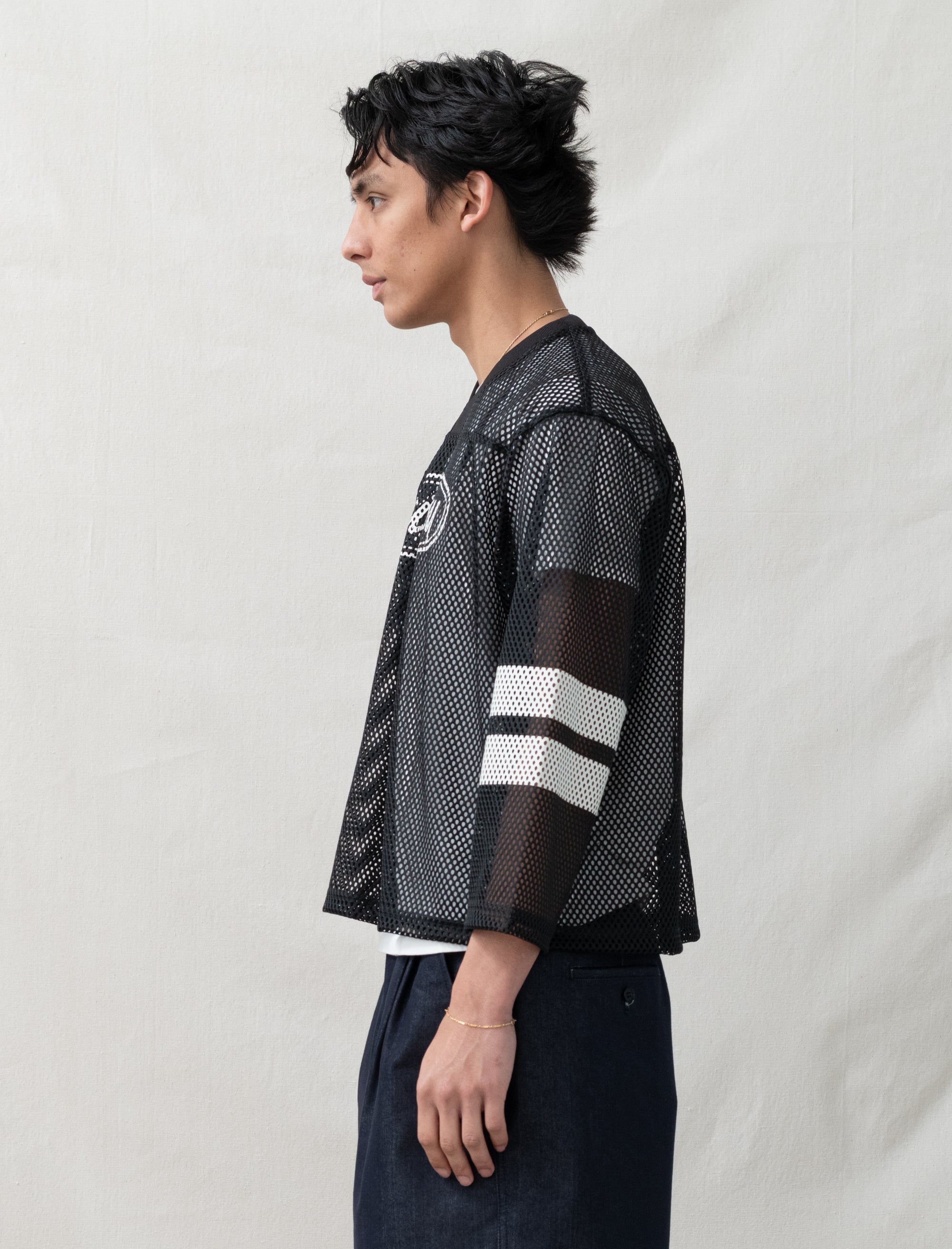 stussy Trucker Team Jersey (Black)