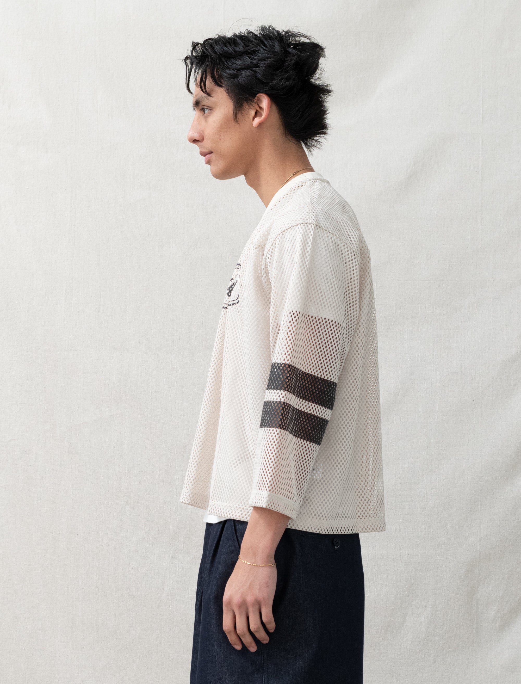 stussy Trucker Team Jersey (Tan)