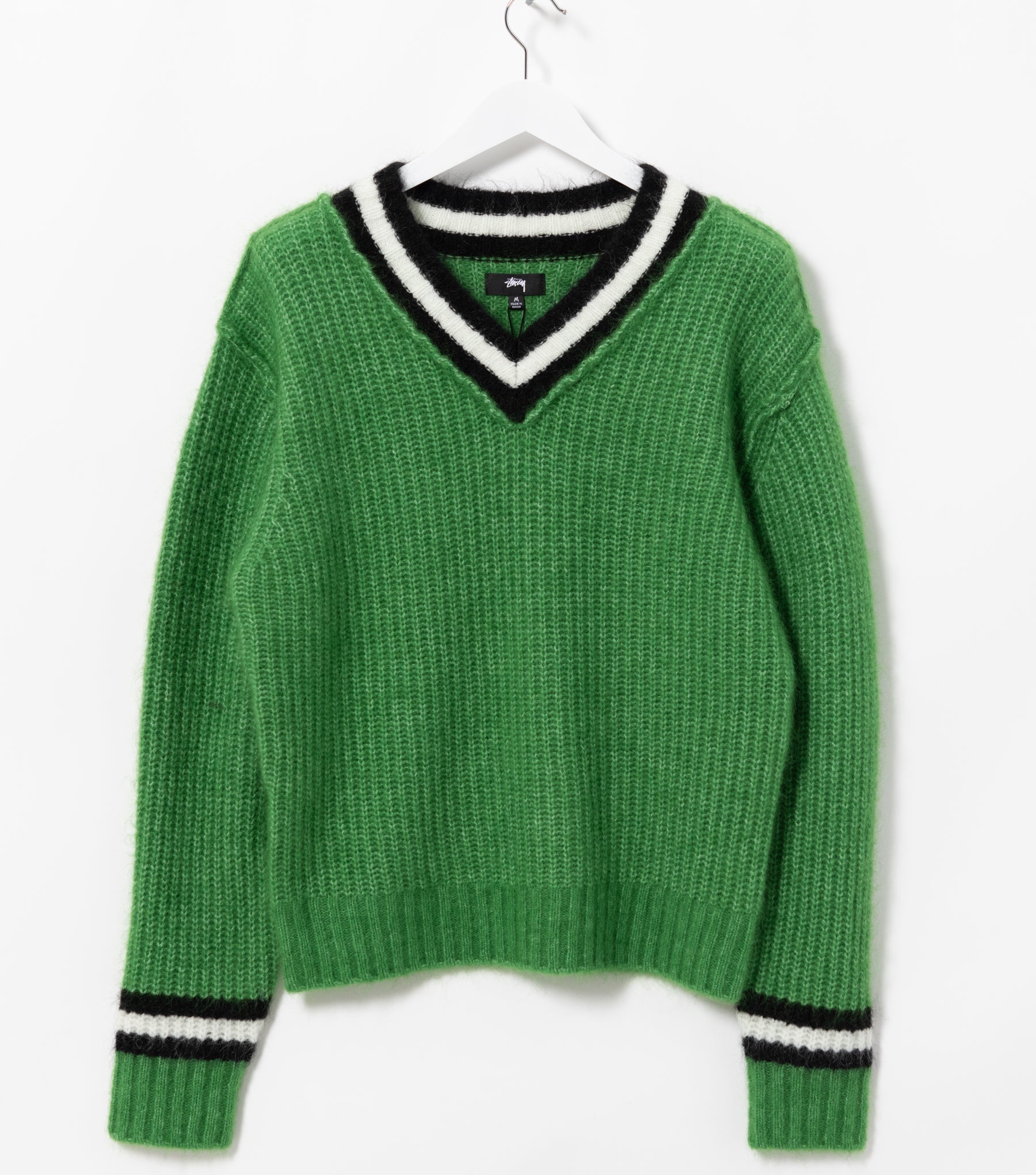 Mohair Tennis Sweater (Green)