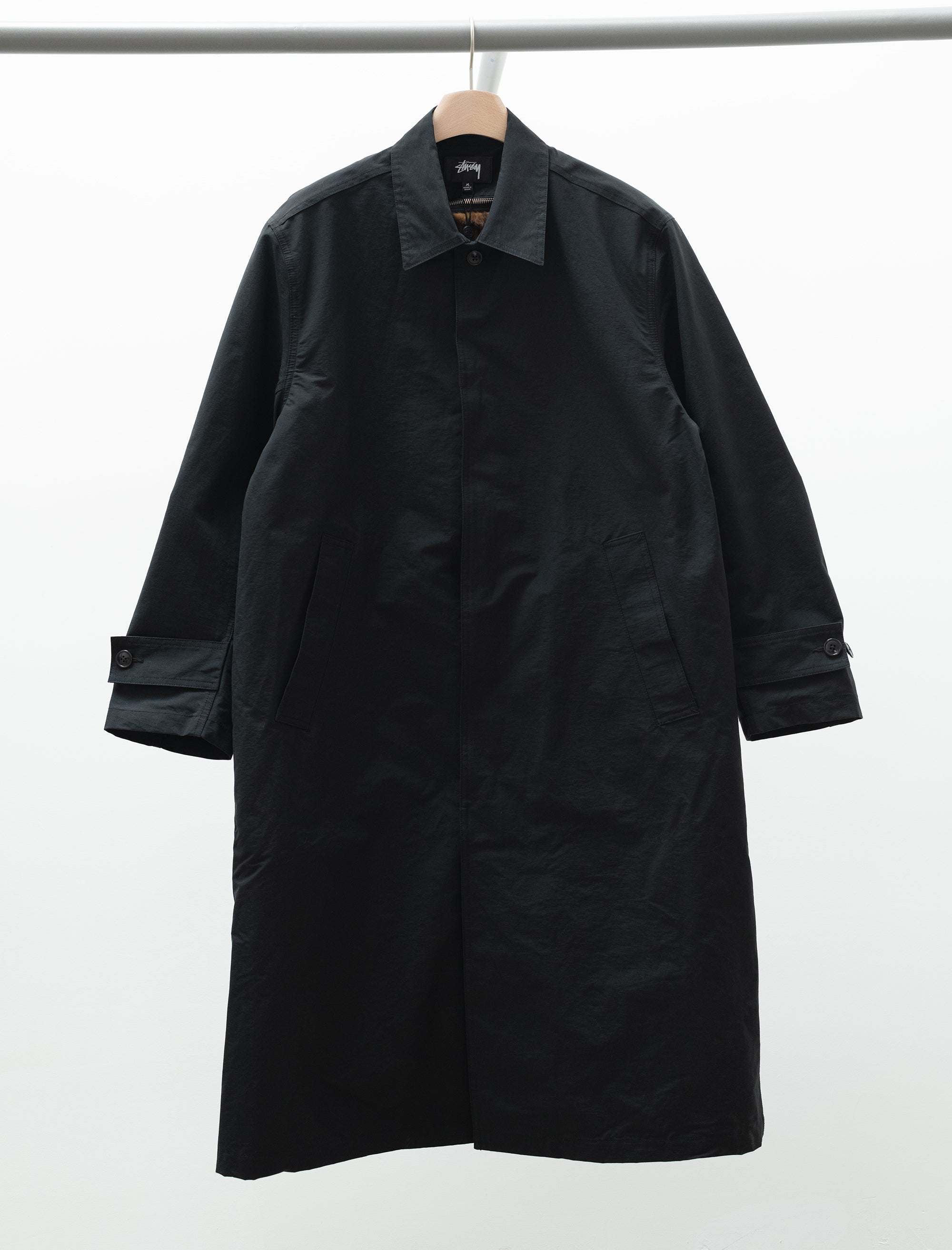  - All Season Trench (Black) - Bows and Arrows