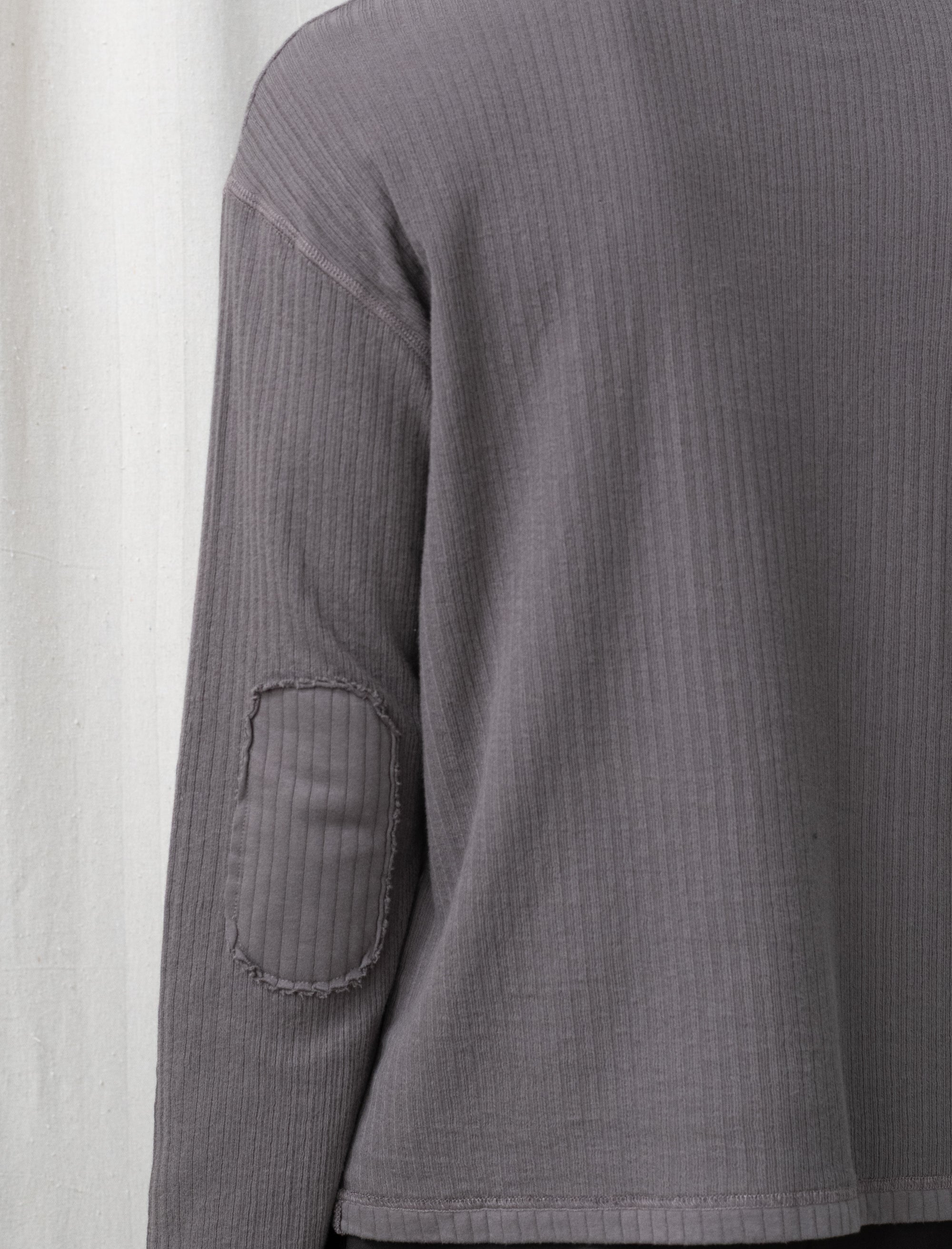 Reverse Rib Sweater (Murkey Grey)