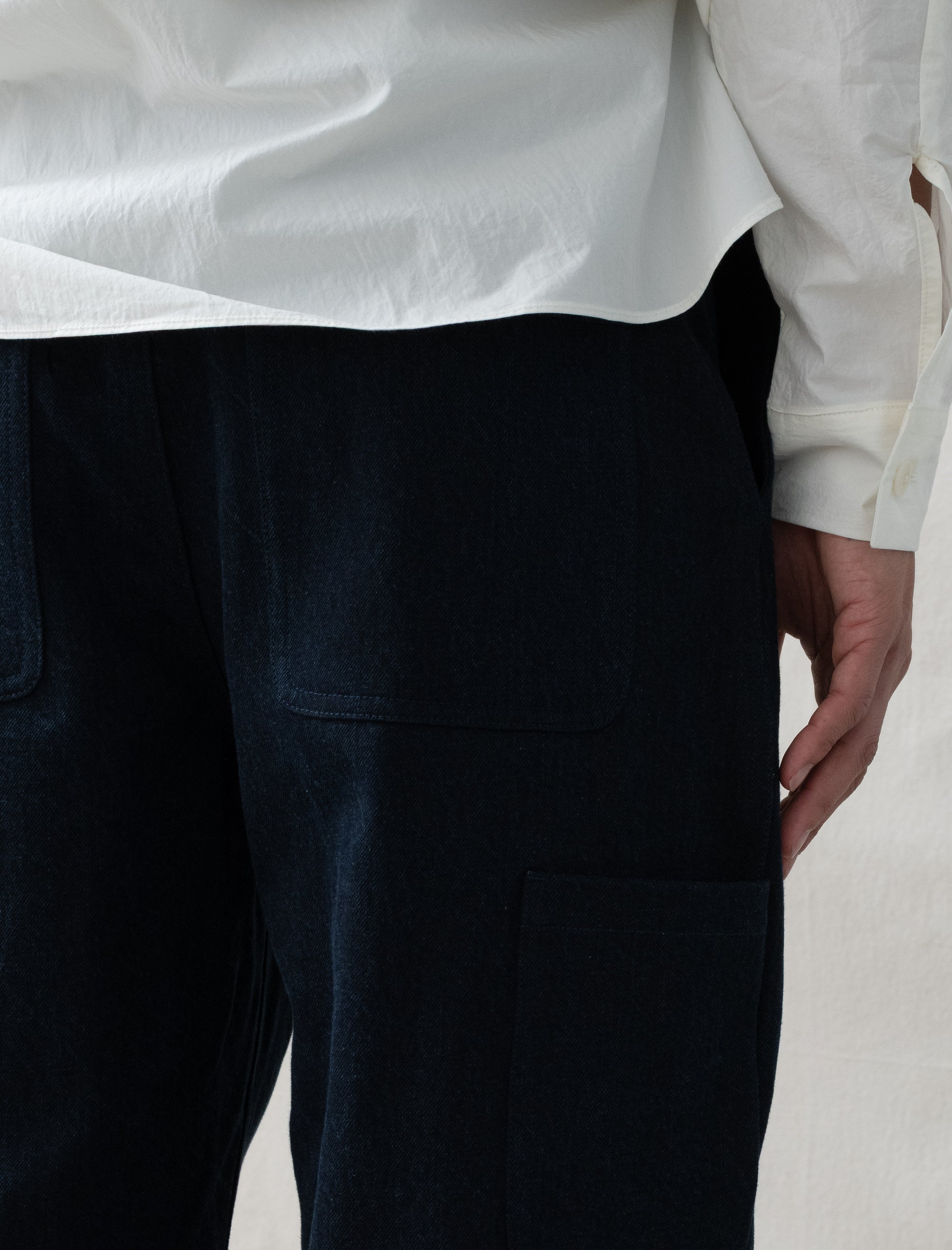 R20J6 Jebok Pants (Blue Sumi Organic Denim)