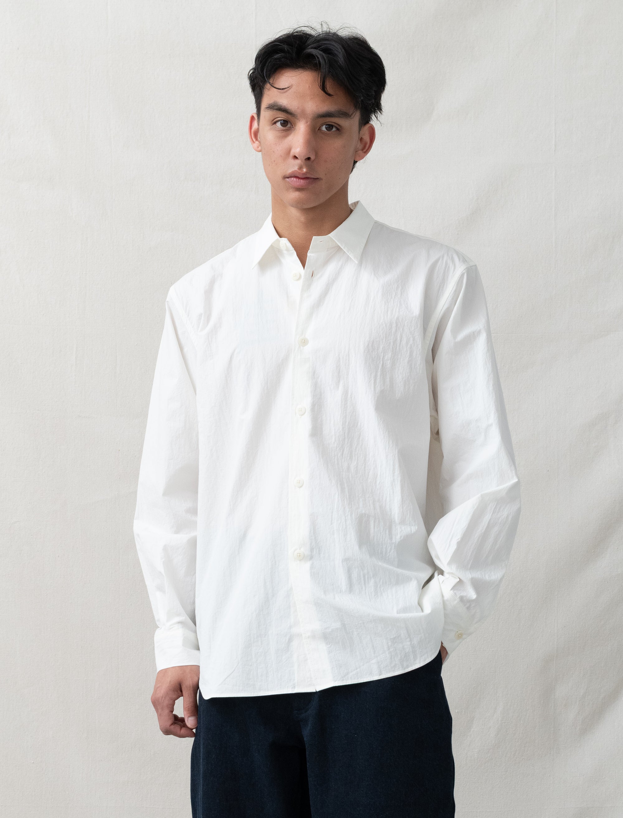 R0S8 Weather Shirt (160 Crunch Cotton)