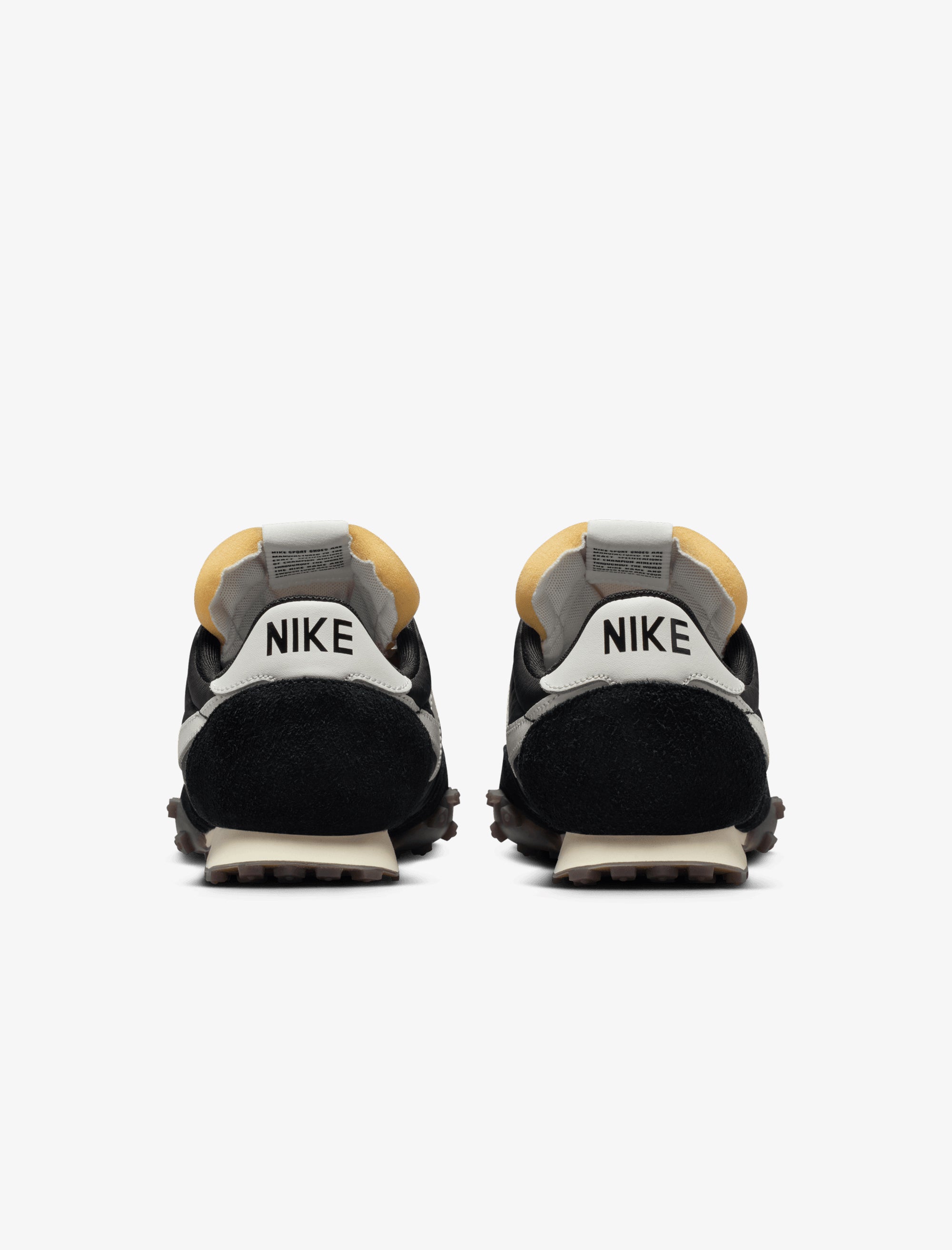 nike waffle racer black sail