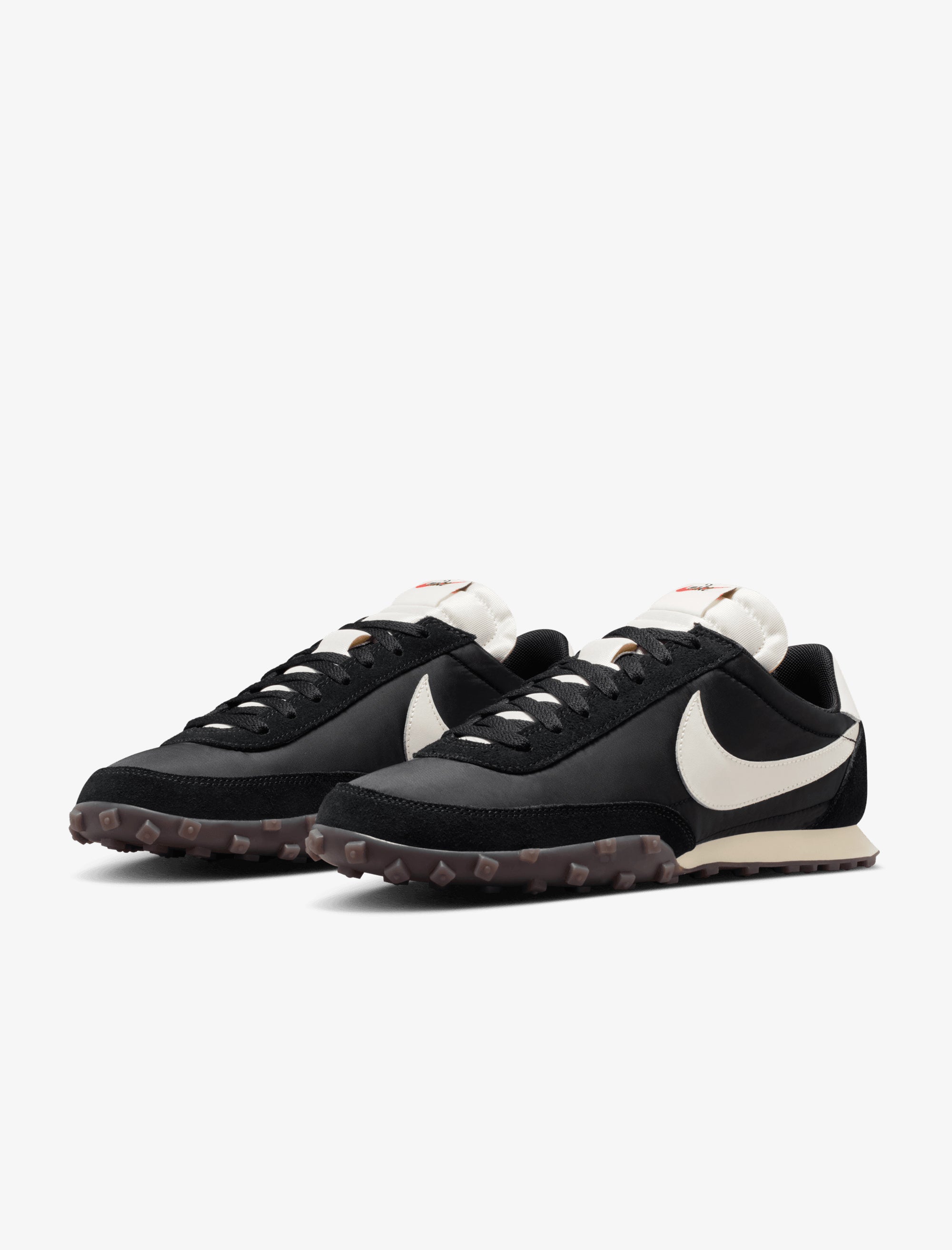 nike waffle racer black sail