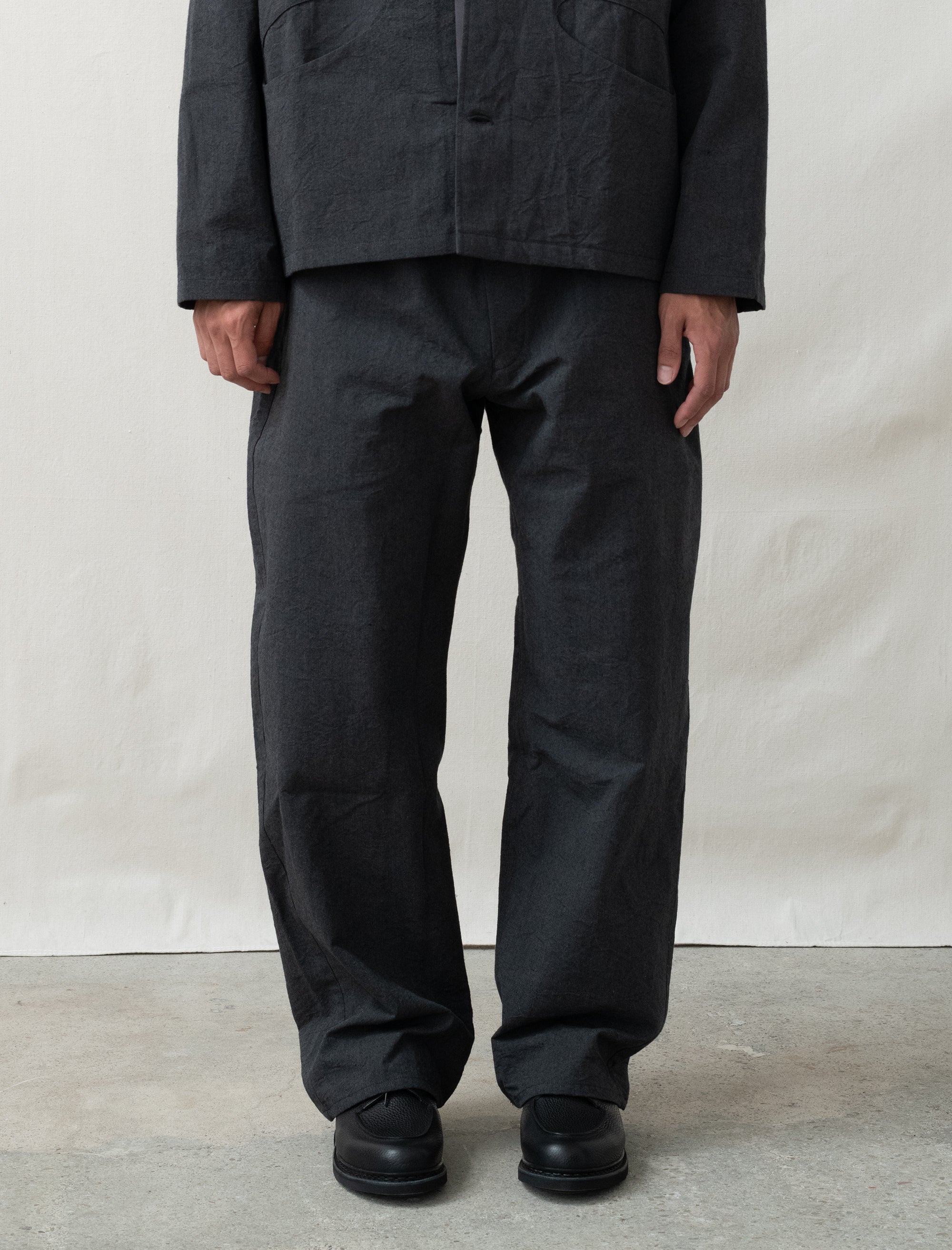 テンダーロインT-LABOR PANTS ウールパンツ K-Seven黒WOOL テンダーロインT-LABOR PANTS ウールパンツ K-Seven黒WOOL THINKWOOL