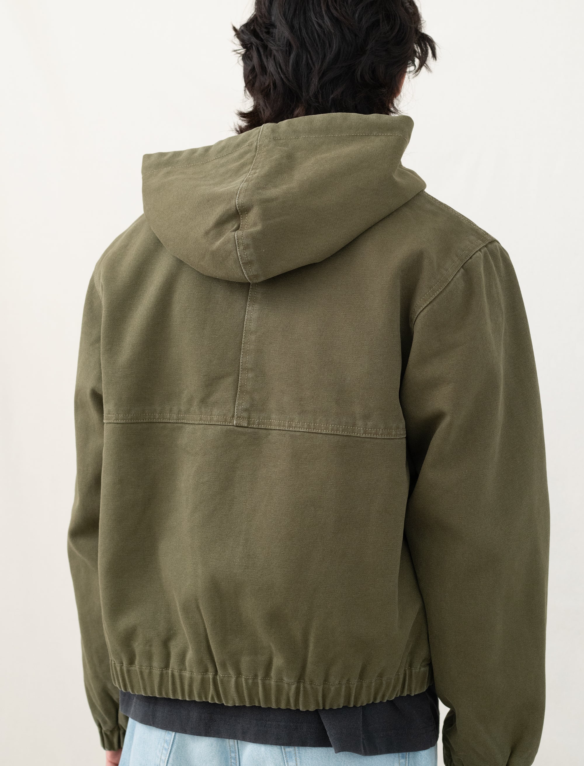 Work Jacket Insulated Canvas (Olive)