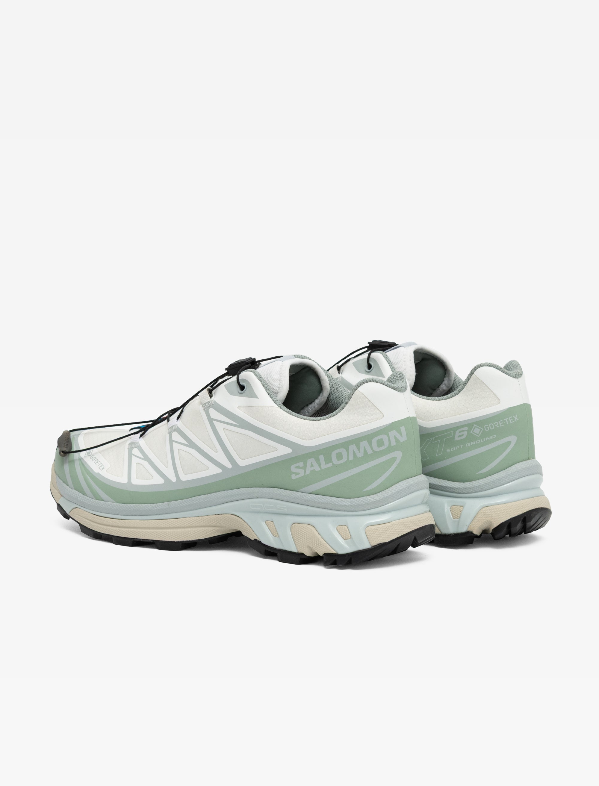 salomon XT-6 GTX (White/Green Milieu)