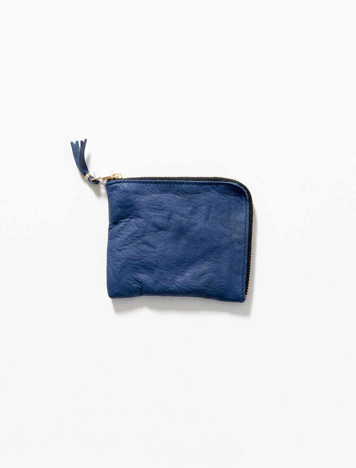Washed Wallet Top Zip Pouch