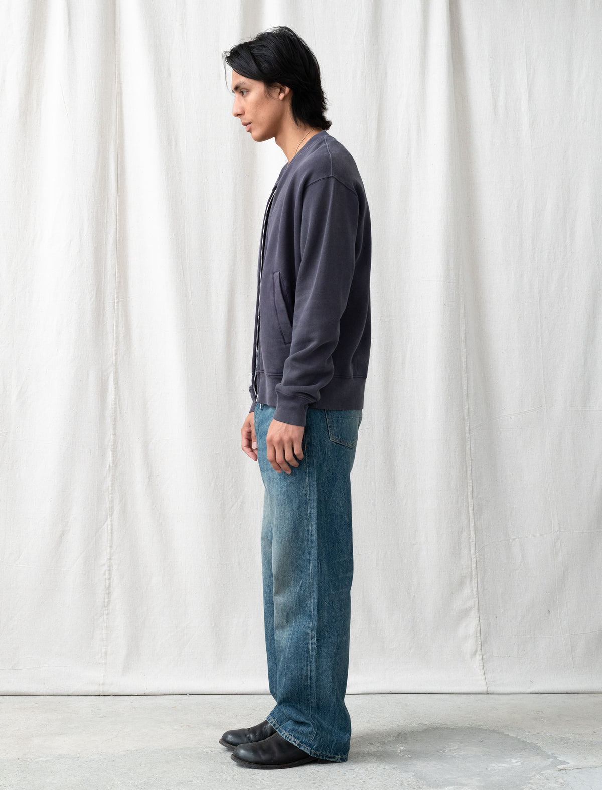 Rift Zip Sweatshirt (Relic Plum Star Fleece)