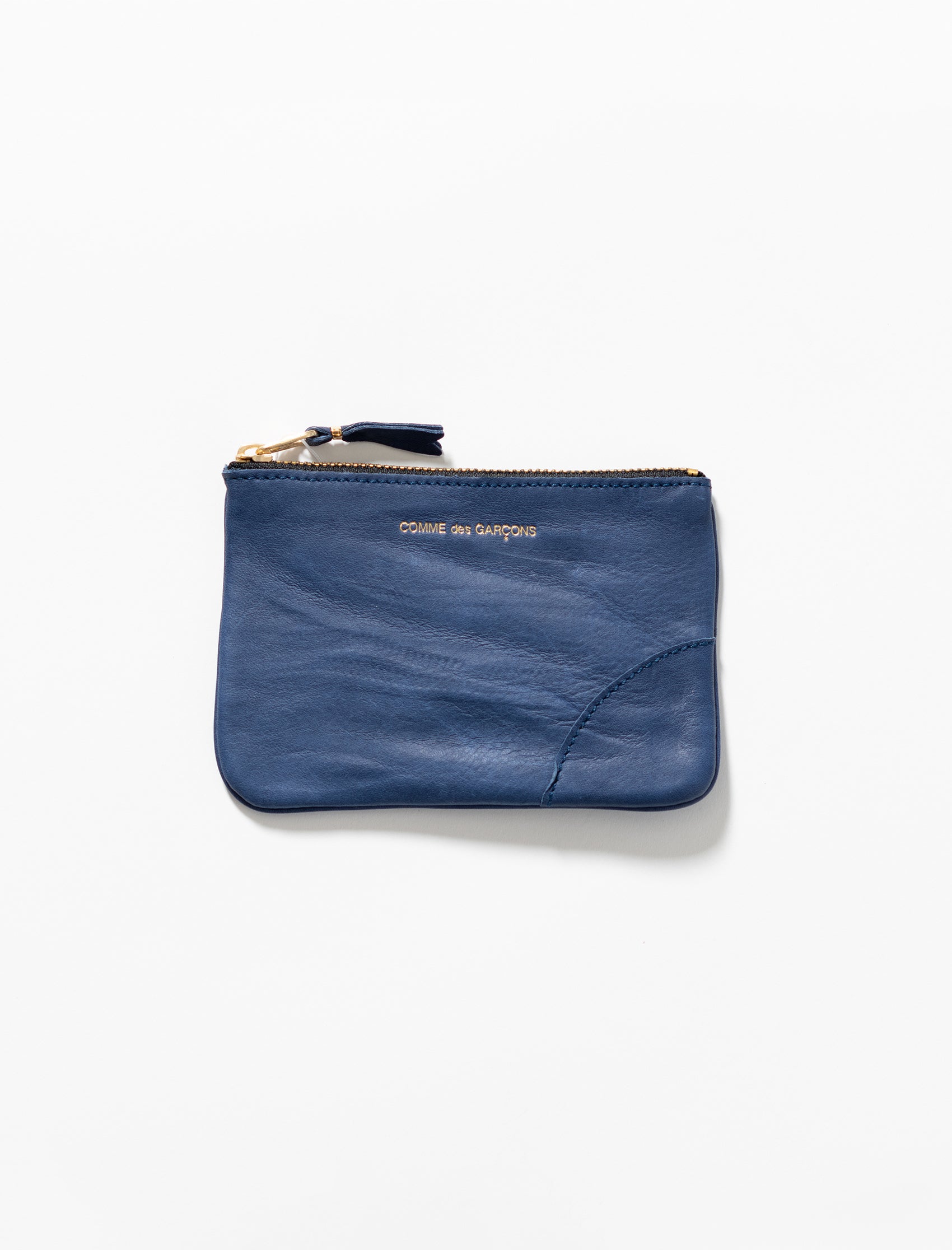 Zip Pouch Washed (Navy)