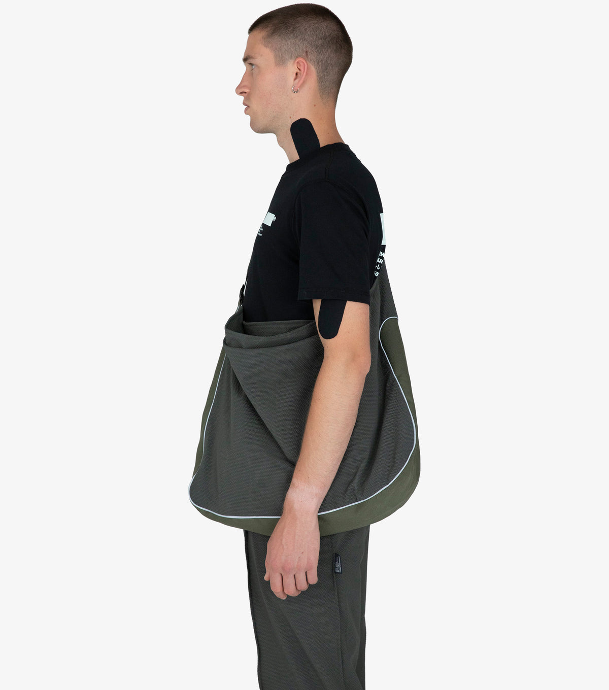 Panel Bag Seersucker (Grey)